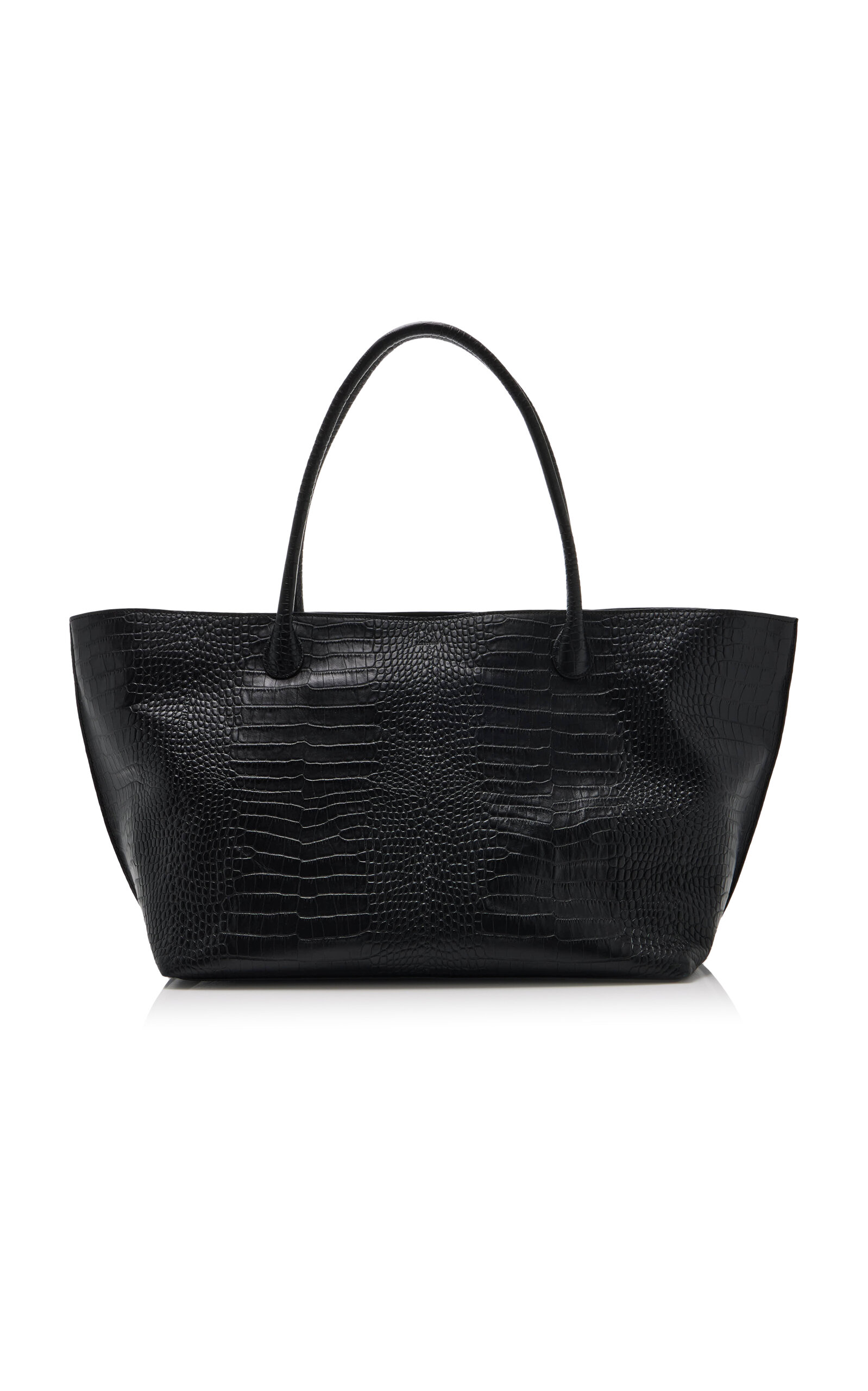 Lié Studio The Eva Croc-Effect Leather Weekend Tote