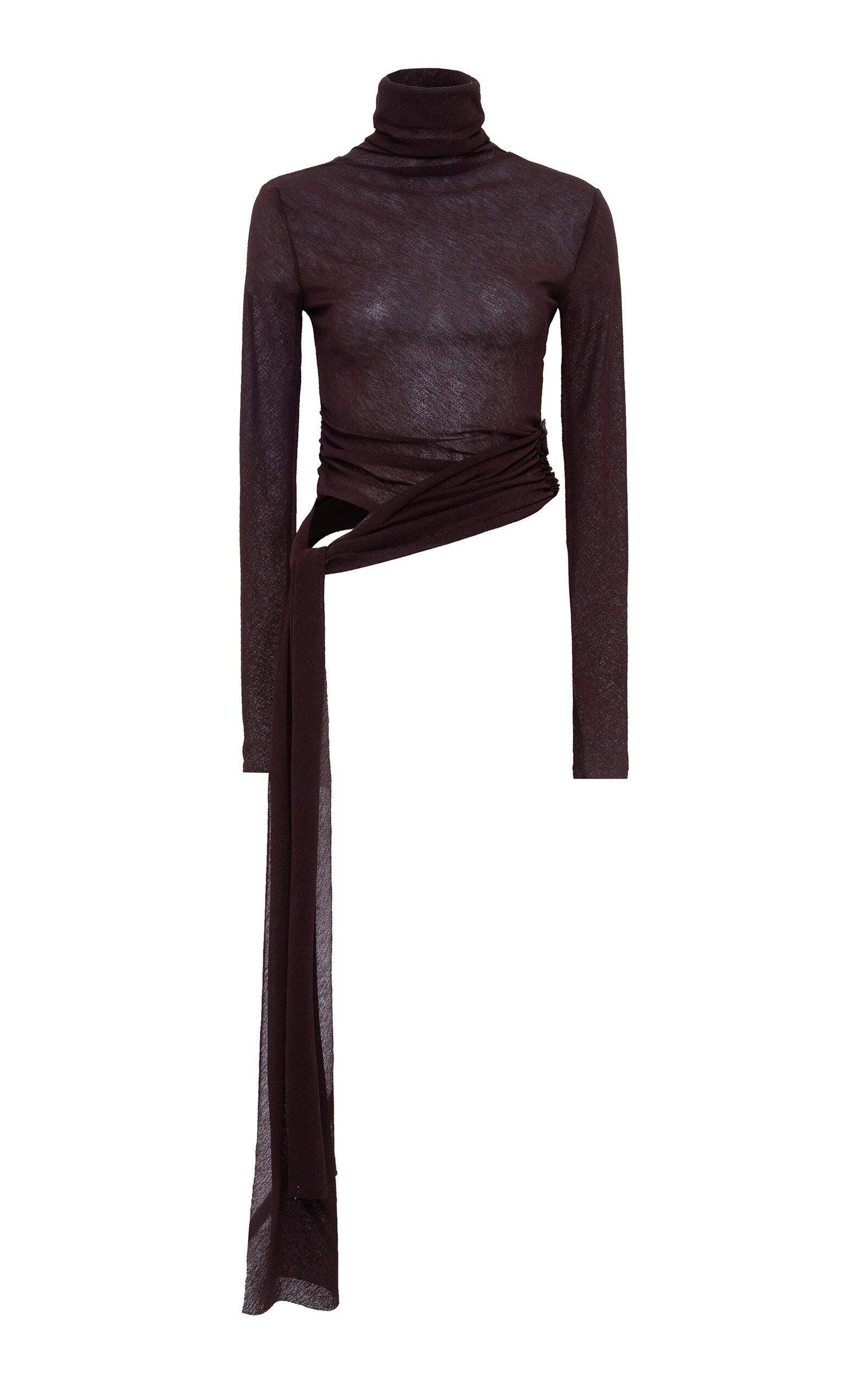 SIEDRÉS Alba Mesh Cropped Top