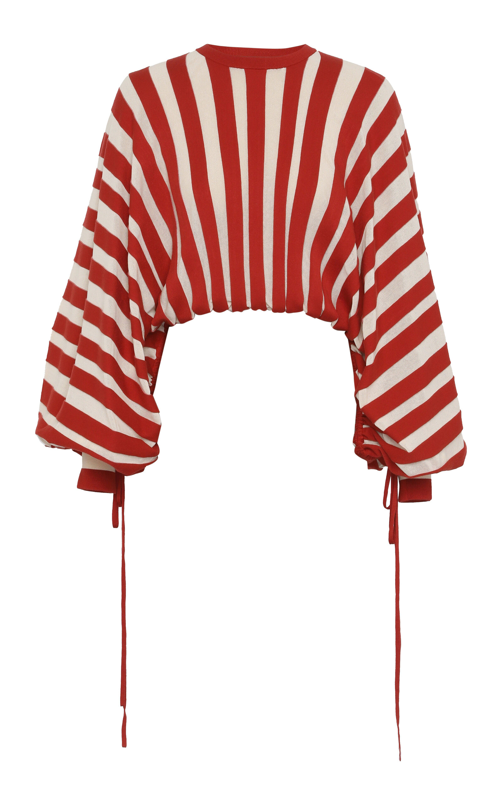 Zimmermann Rebellion Drawstring Cotton-Linen Sweater