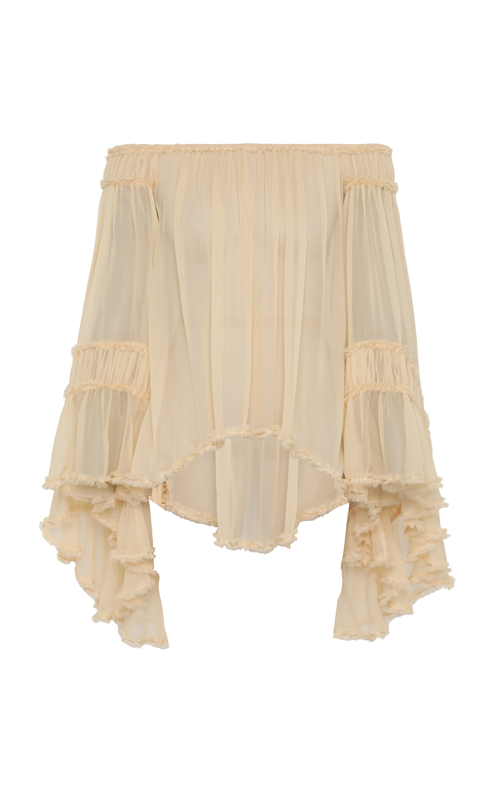 Zimmermann Rebellion Fray Flutter Blouse