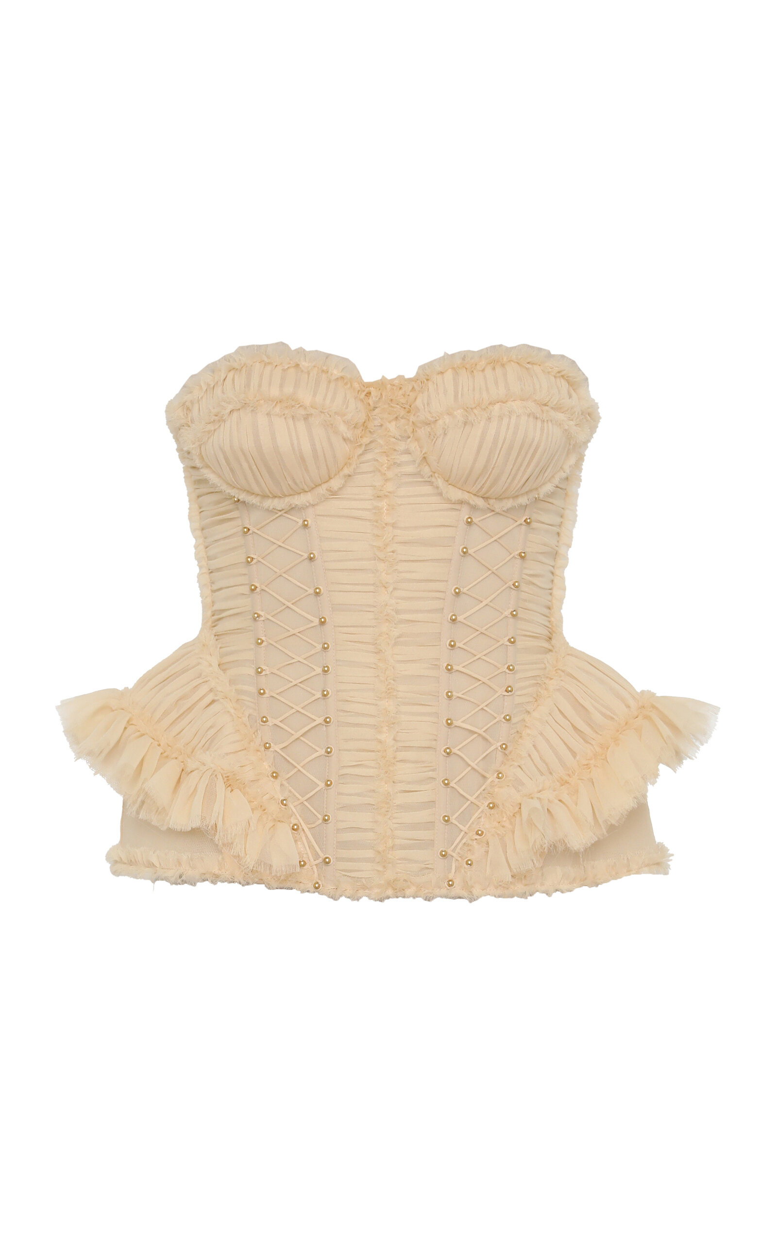 Zimmermann Rebellion Frayed Corset