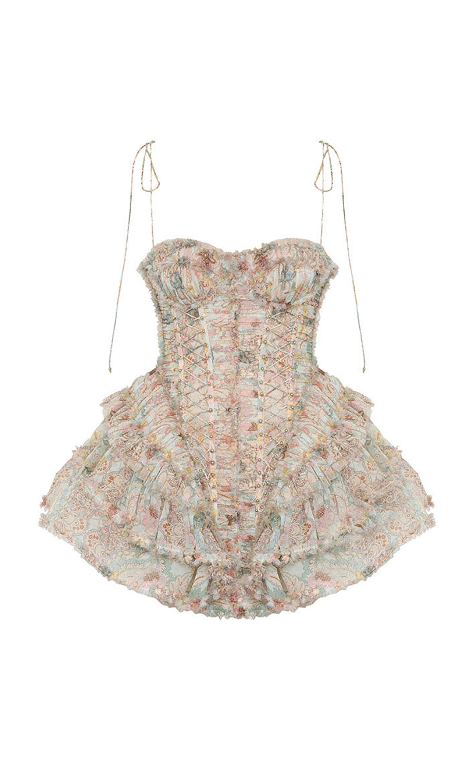 Zimmermann Rebellion Frayed Mini Dress
