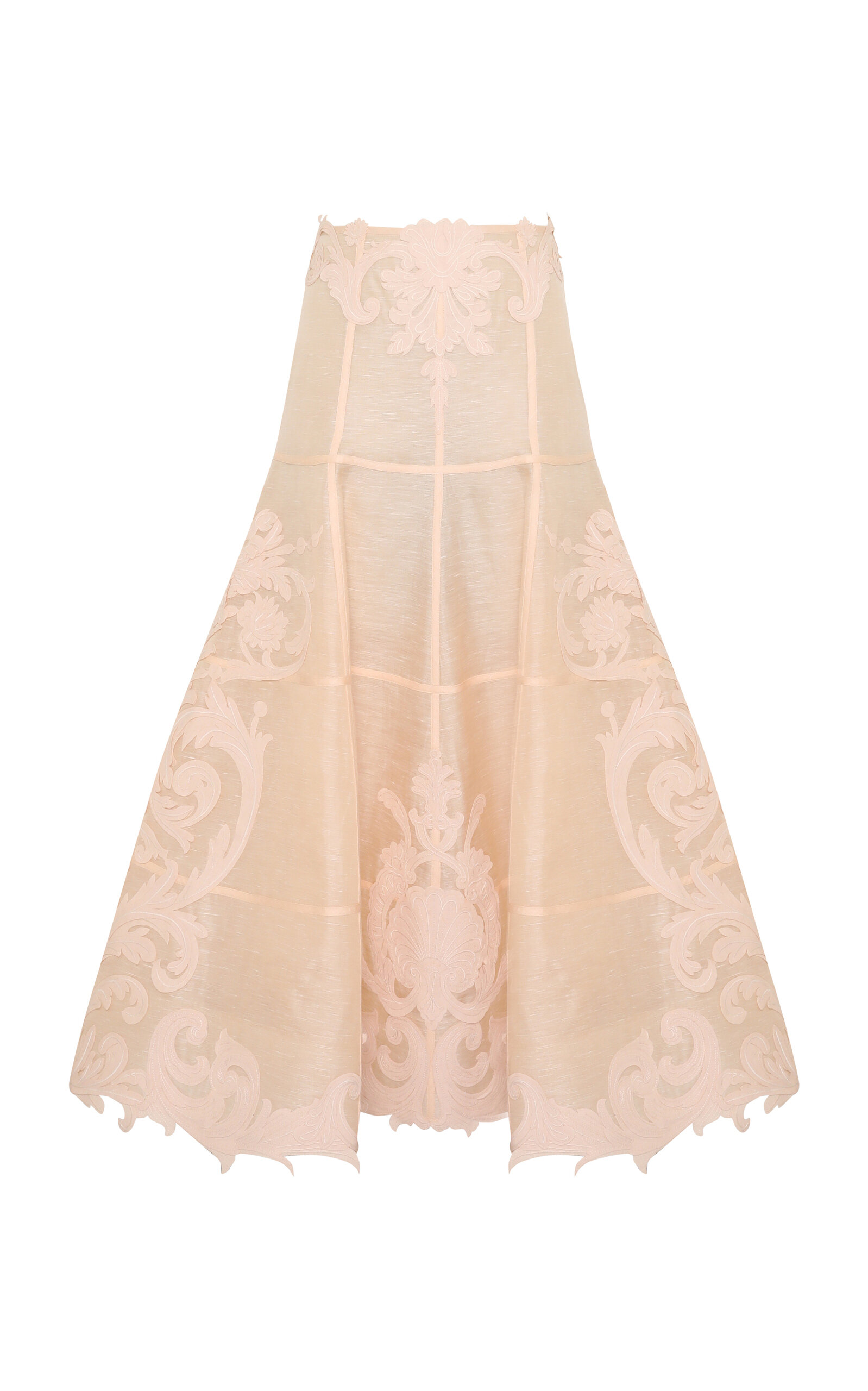 Zimmermann Rebellion Filigree Midi Skirt - Women's Clothing
