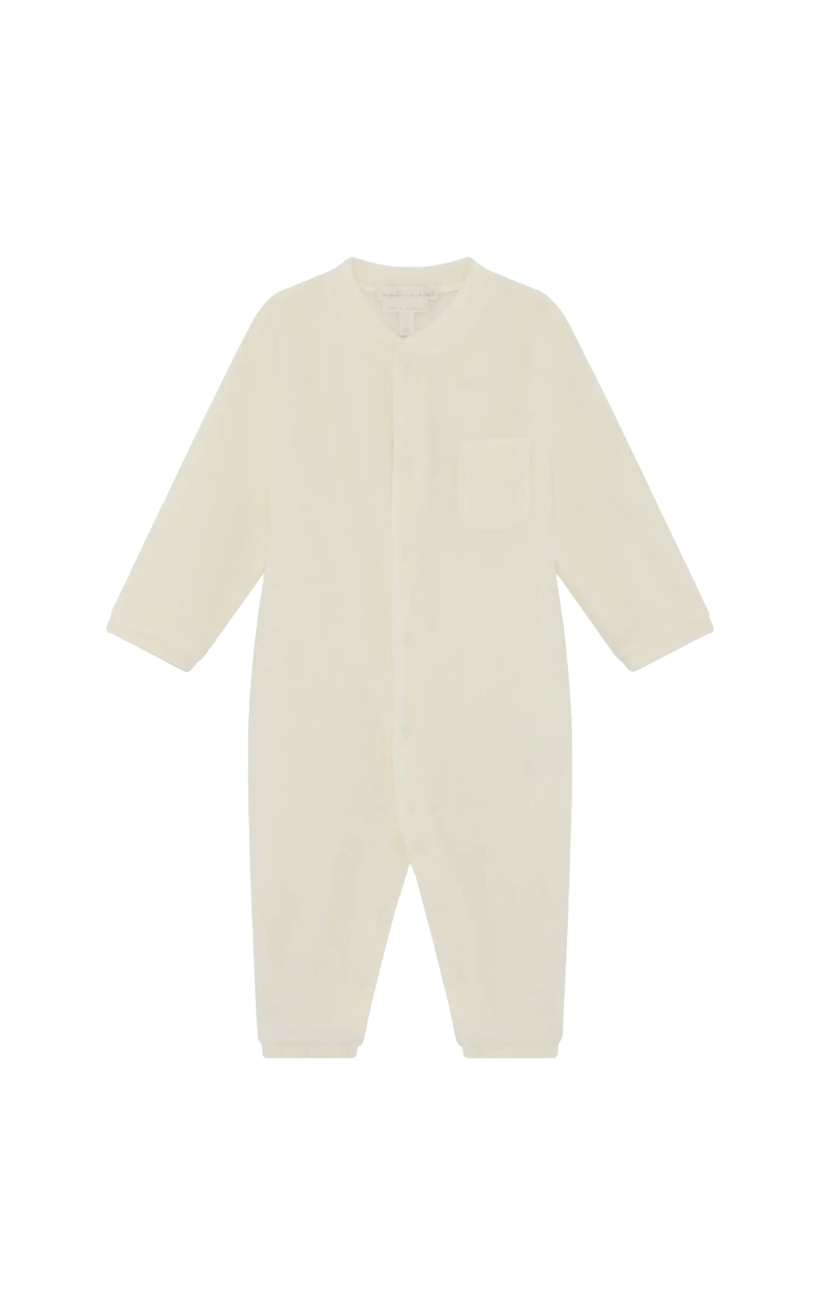 Marie-Chantal Velour Angel Wing™ Infants'Footless Sleepsuit