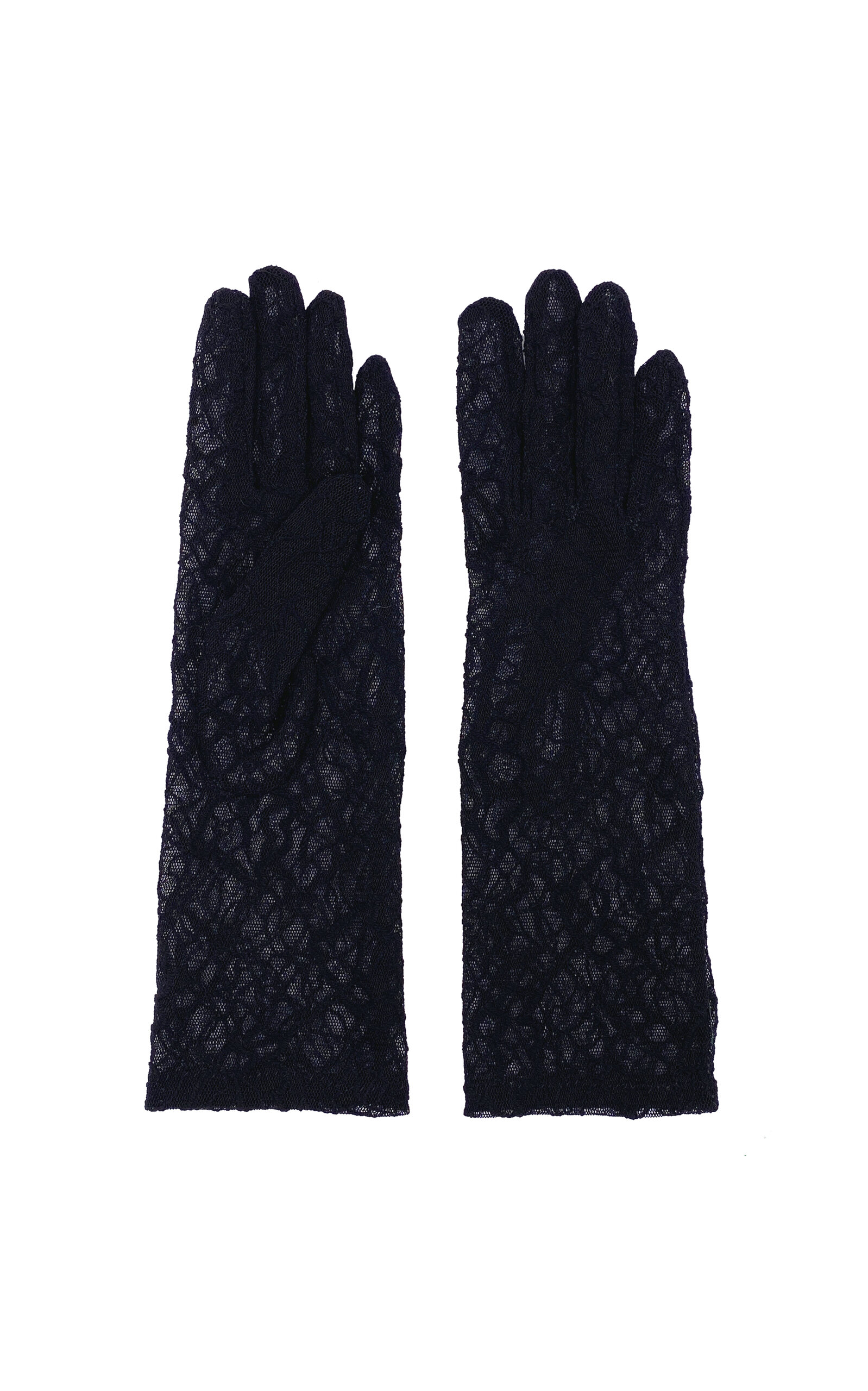 Agnelle Lace Gloves - Black - OS - Women's Clothing
