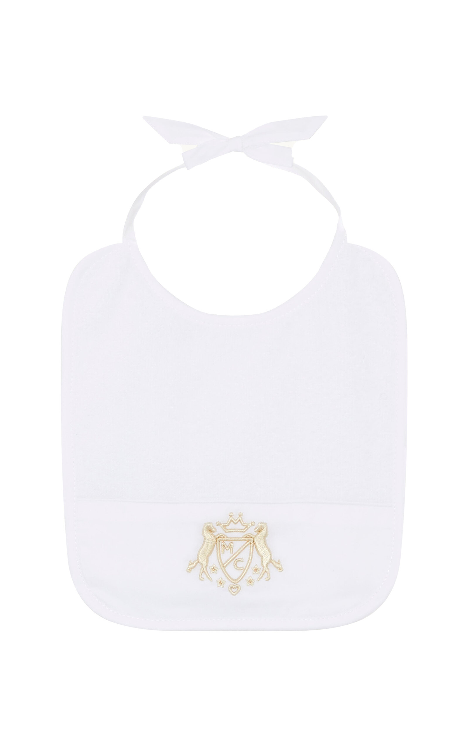 Marie-Chantal The Crest Cotton Bib