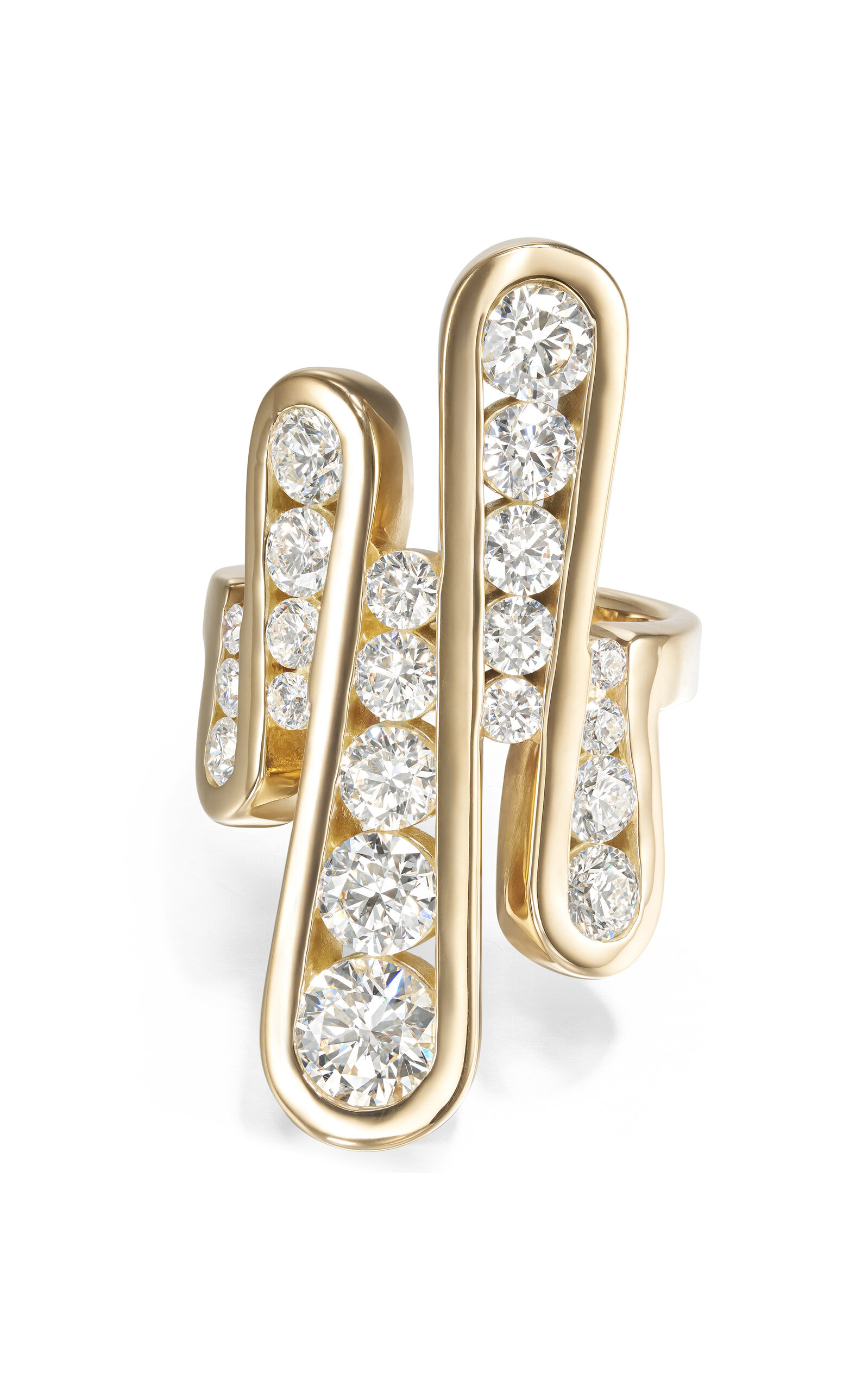 Melissa Kaye 18k Yellow Gold Daphne Joy Ring Large