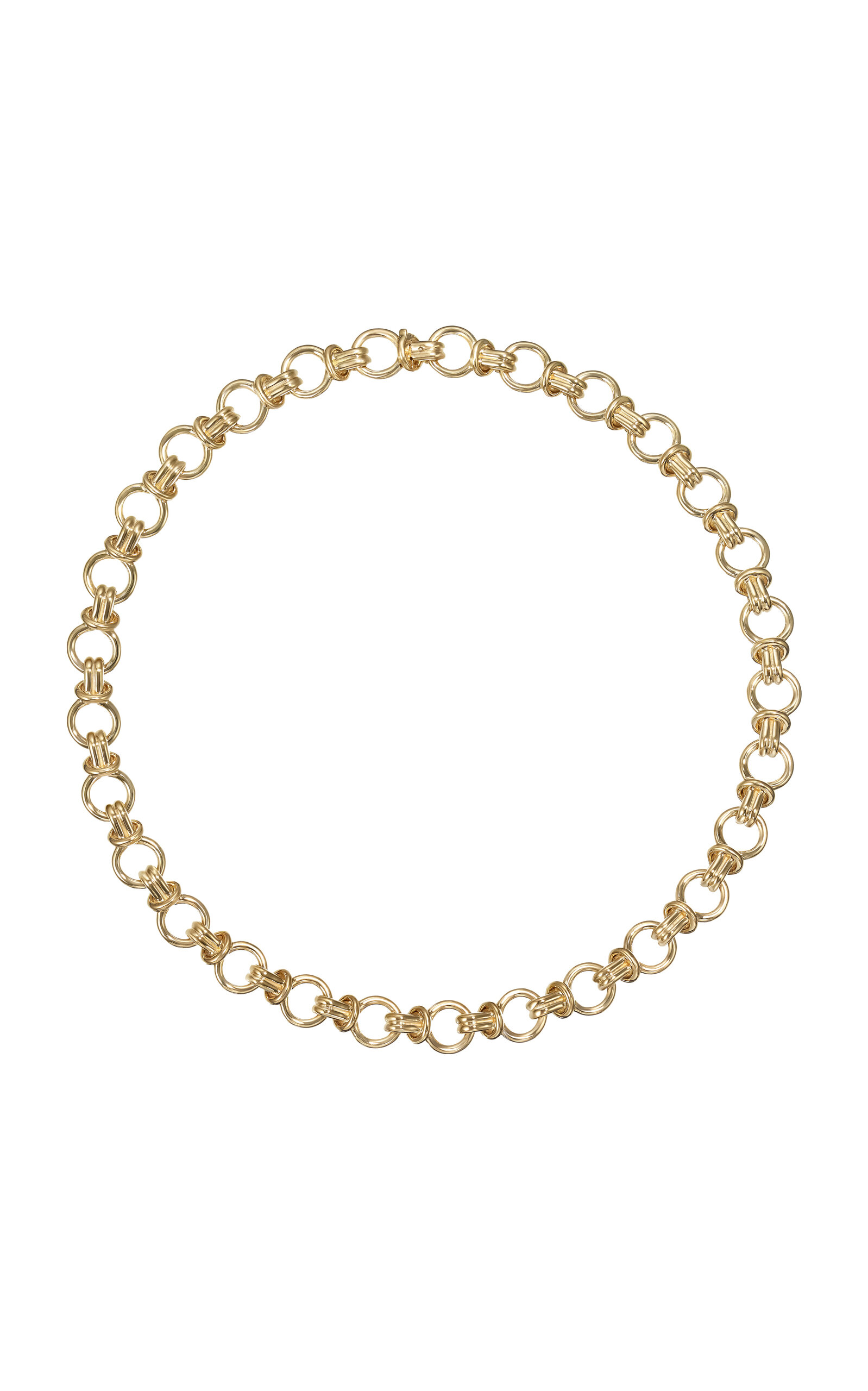 Melissa Kaye 18k Yellow Gold Rocky Necklace