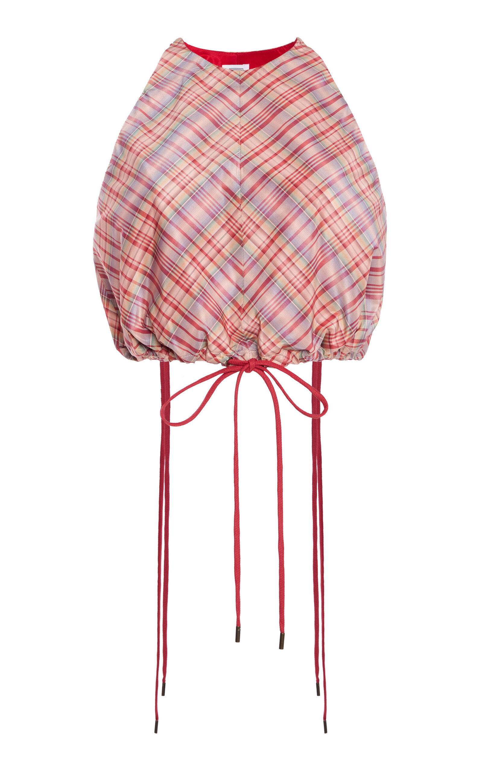 Rosie Assoulin Draw Me Closer Silk-Blend Top