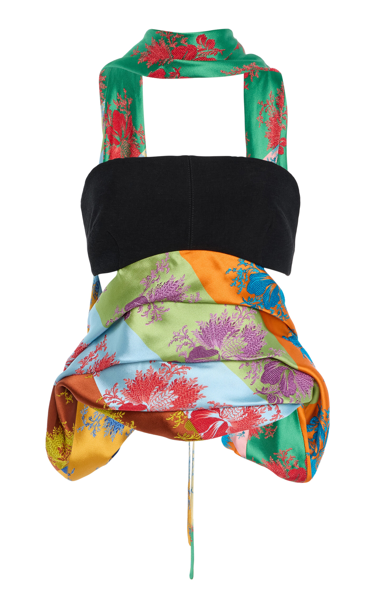 Rosie Assoulin From the Front to Back Silk-Blend Top