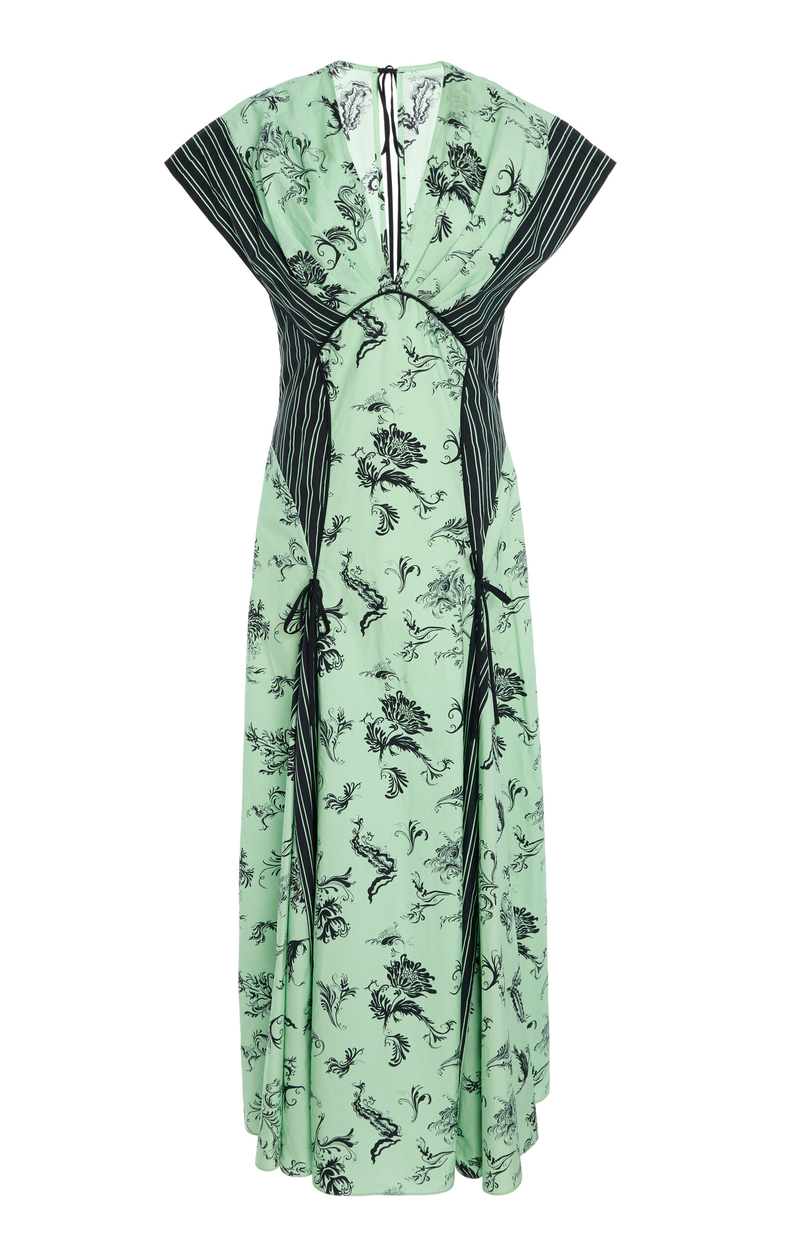 Rosie Assoulin Push Me to the Edge Cotton Dress