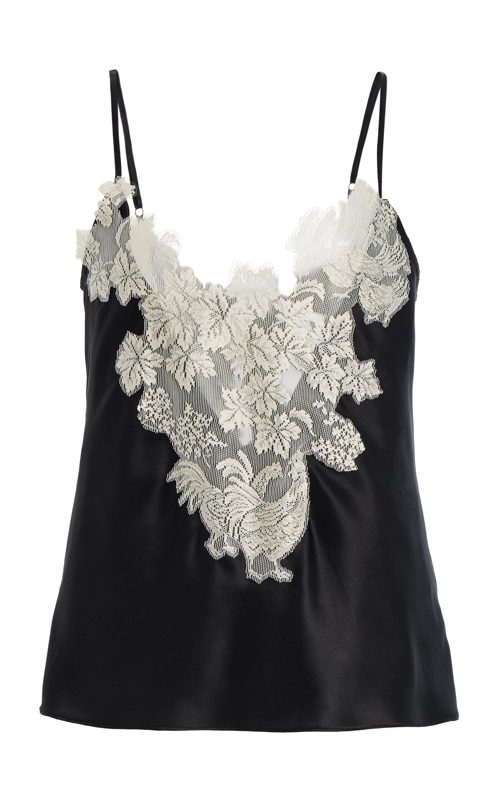 Rosie Assoulin Chicken Lace Silk Tank Top - Women's Clothing