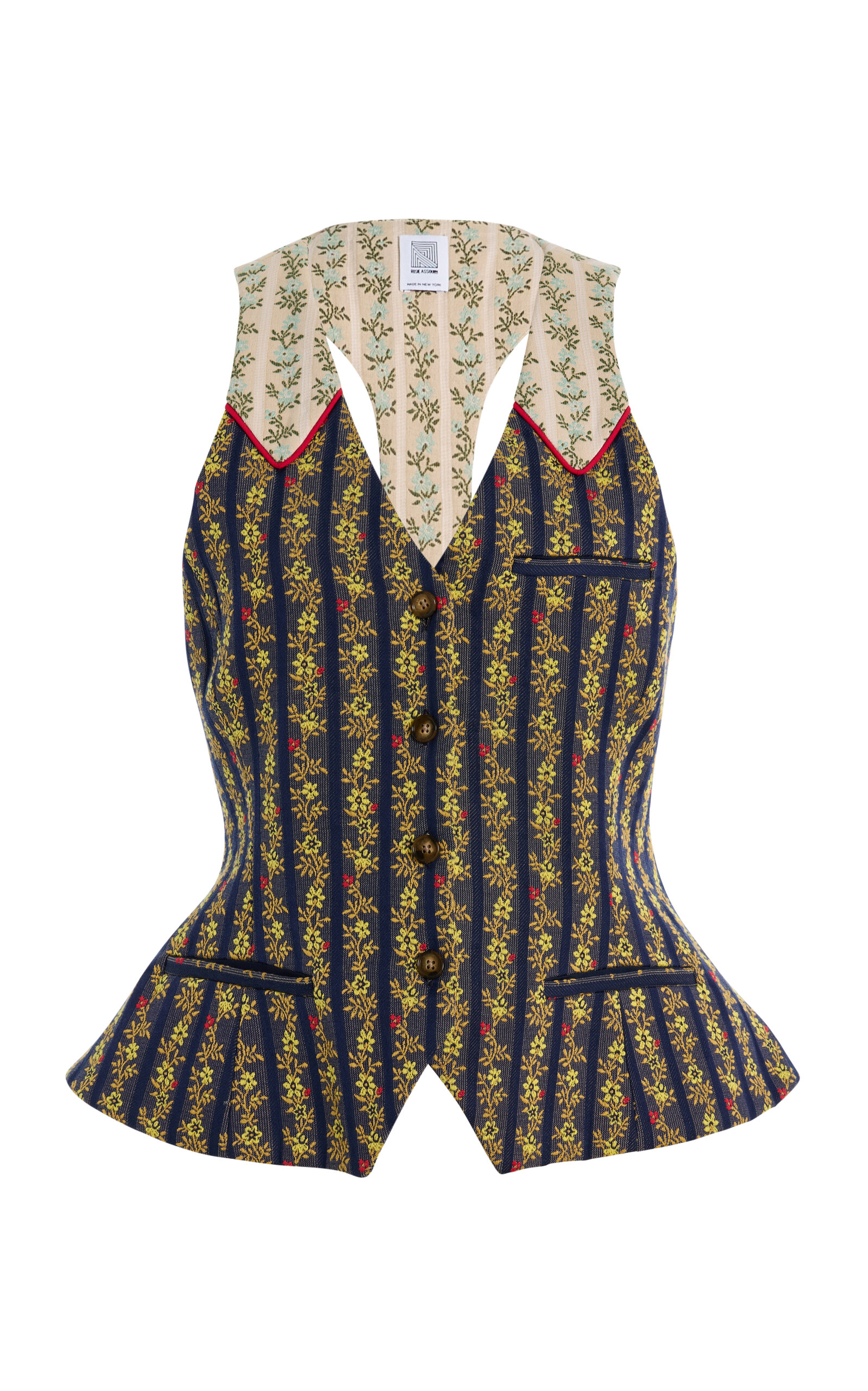 Rosie Assoulin Vestement Cotton Vest