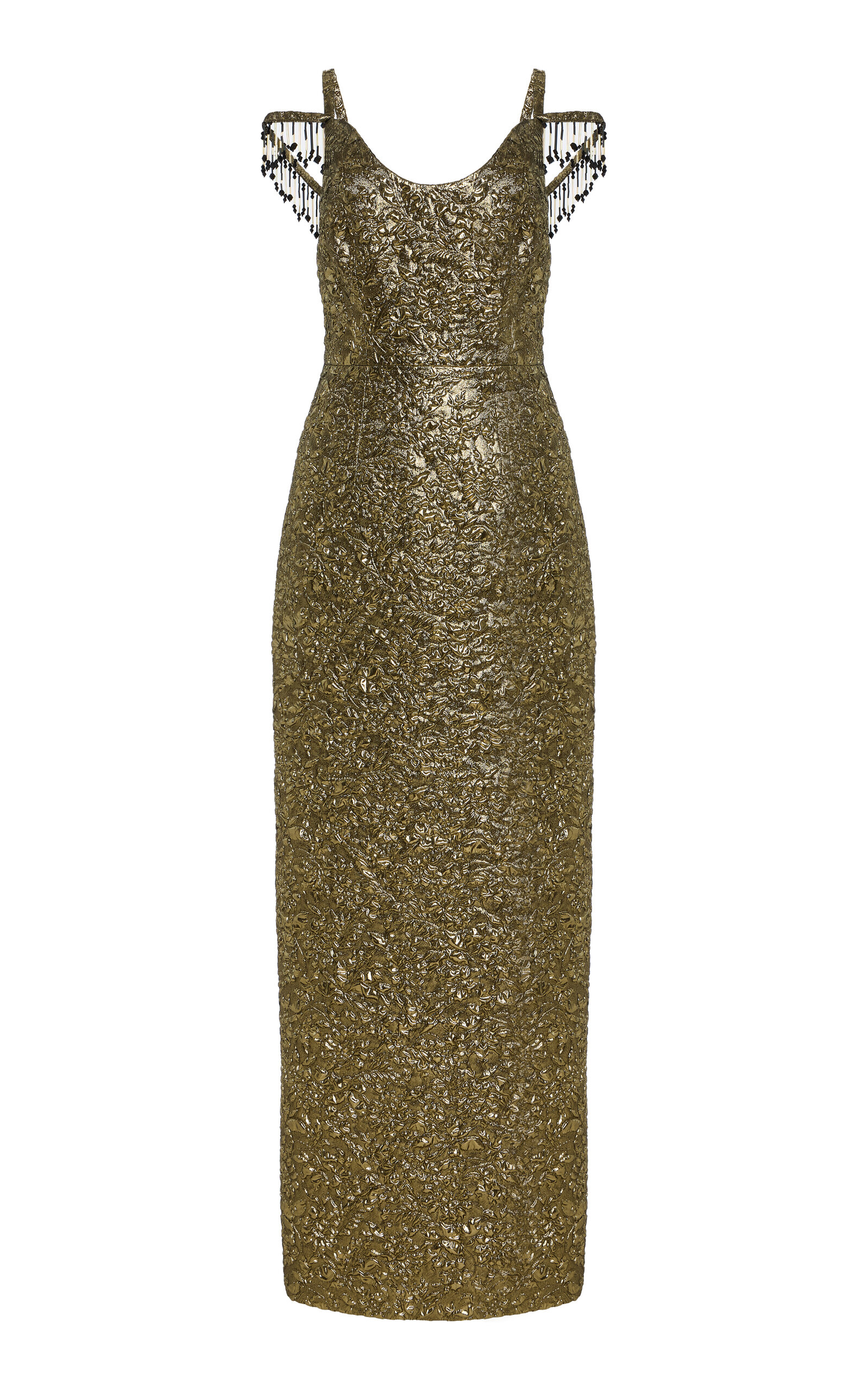 Emilia Wickstead Morphita Metallic Gown