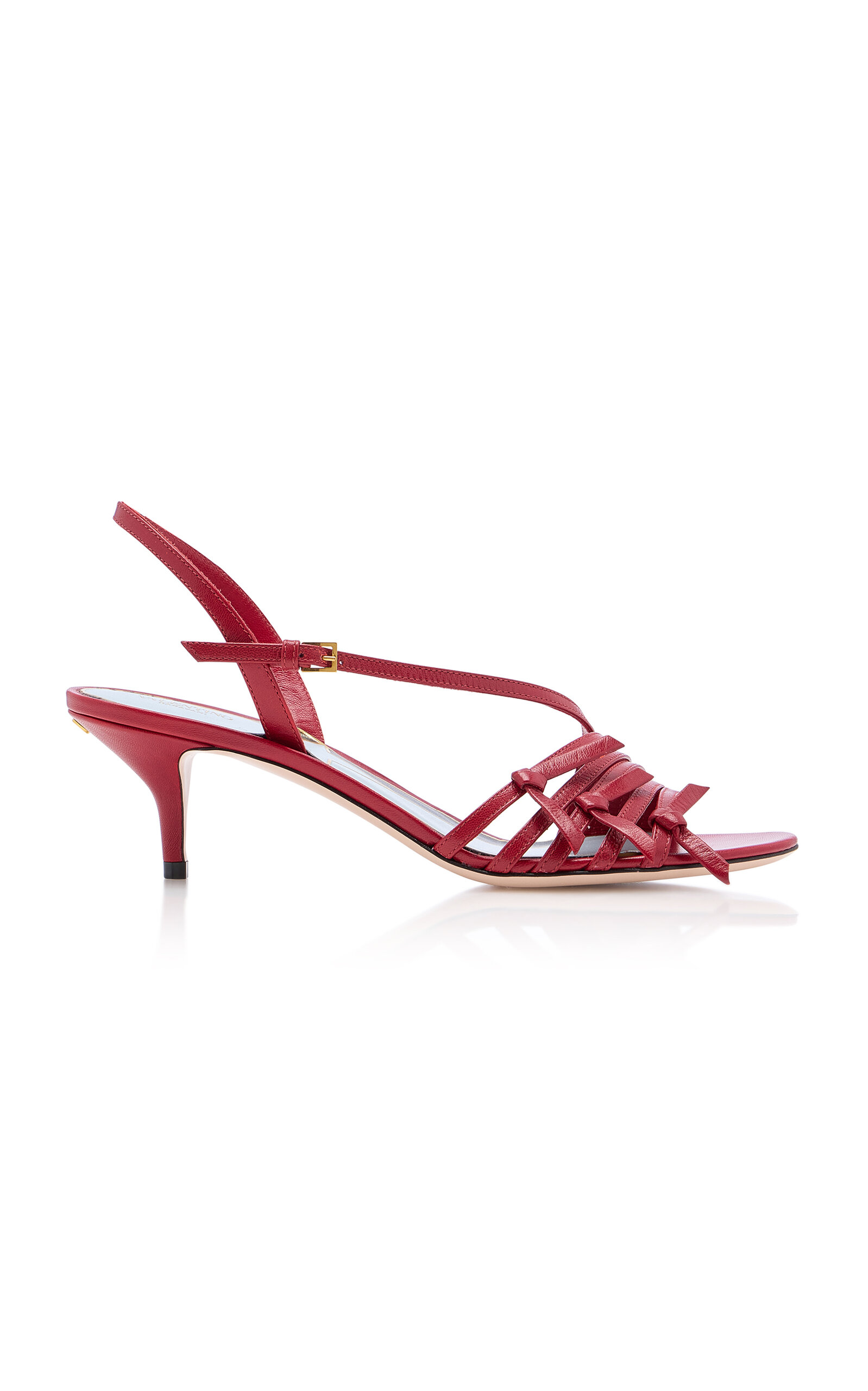 Valentino Garavani Nodine Leather Sandals - Moda Operandi