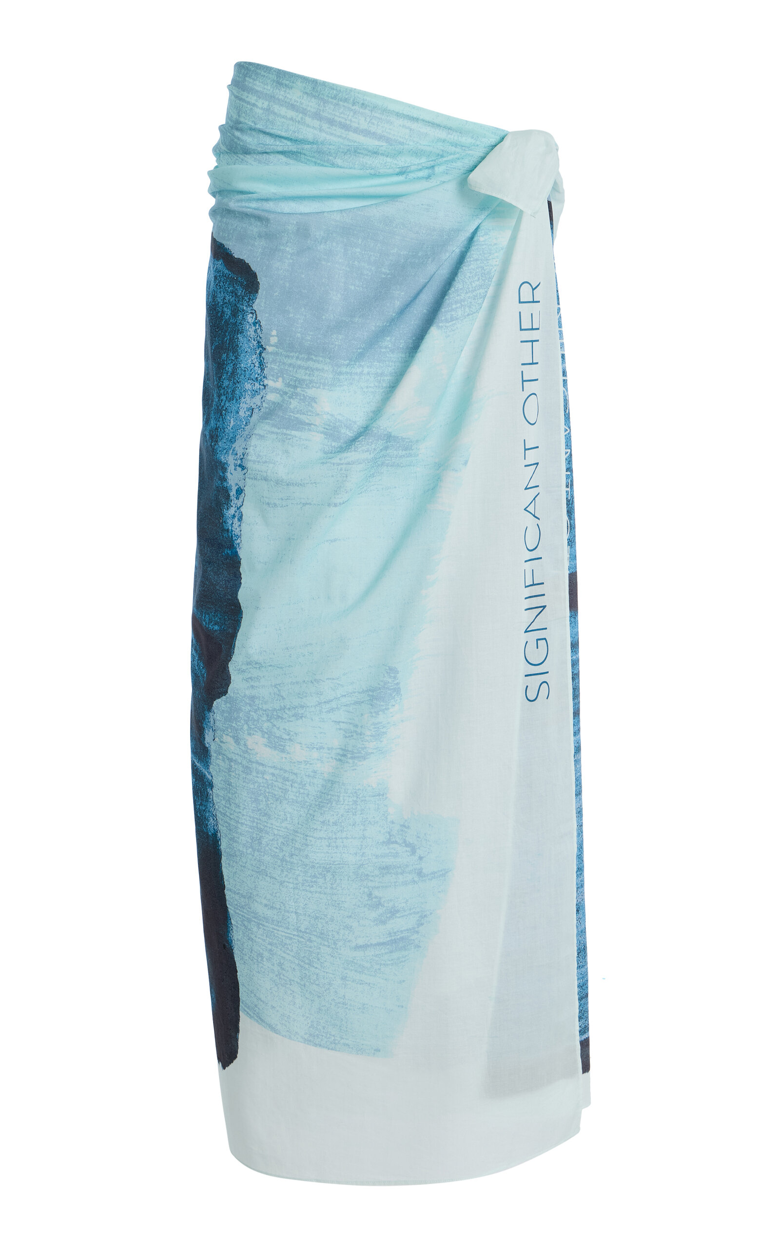 Significant Other Giorgie Linen-Blend Sarong Skirt - Women's Clothing