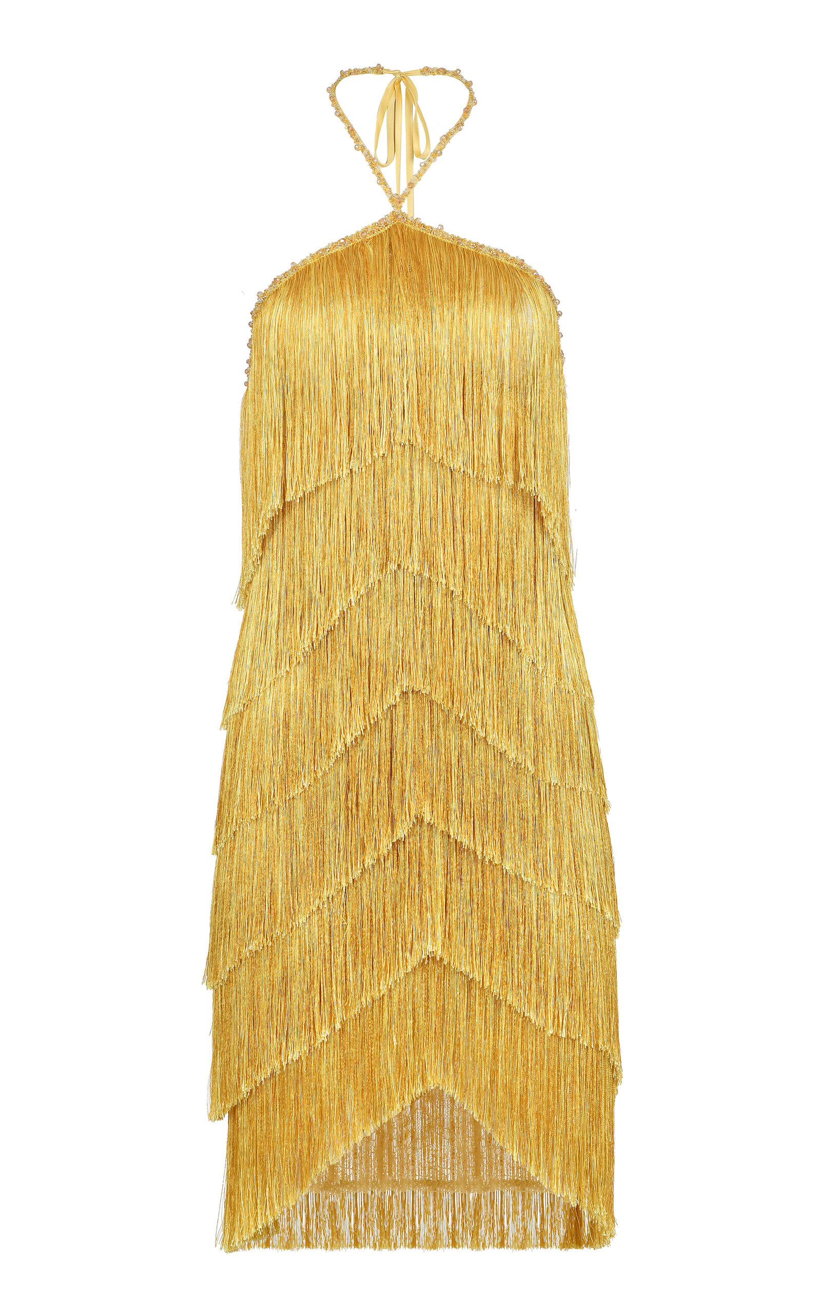 Francesca Miranda Estrella Sun Silk Blend Mini Dress