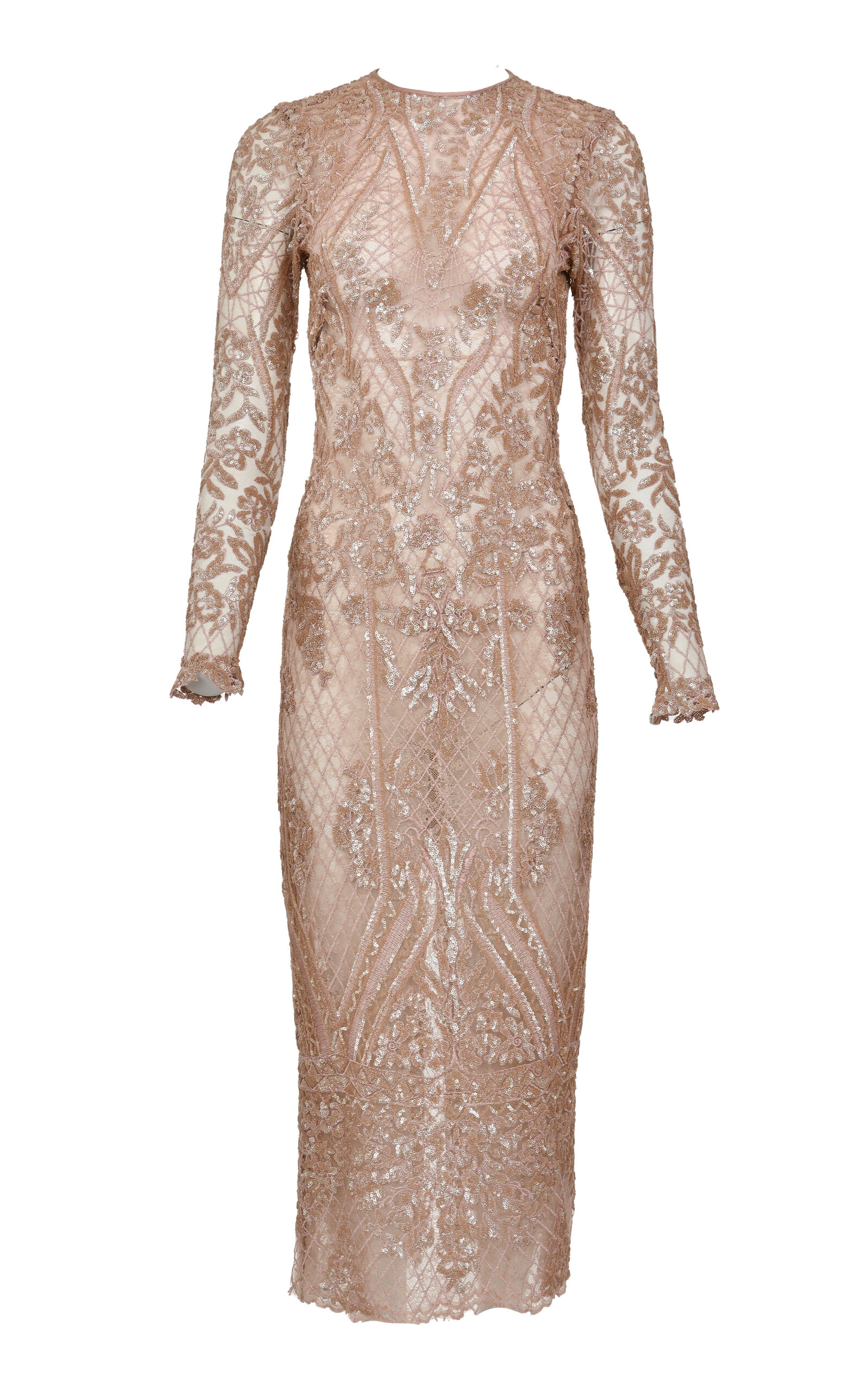 Francesca Miranda Exclusive Layla Lace Midi Dress