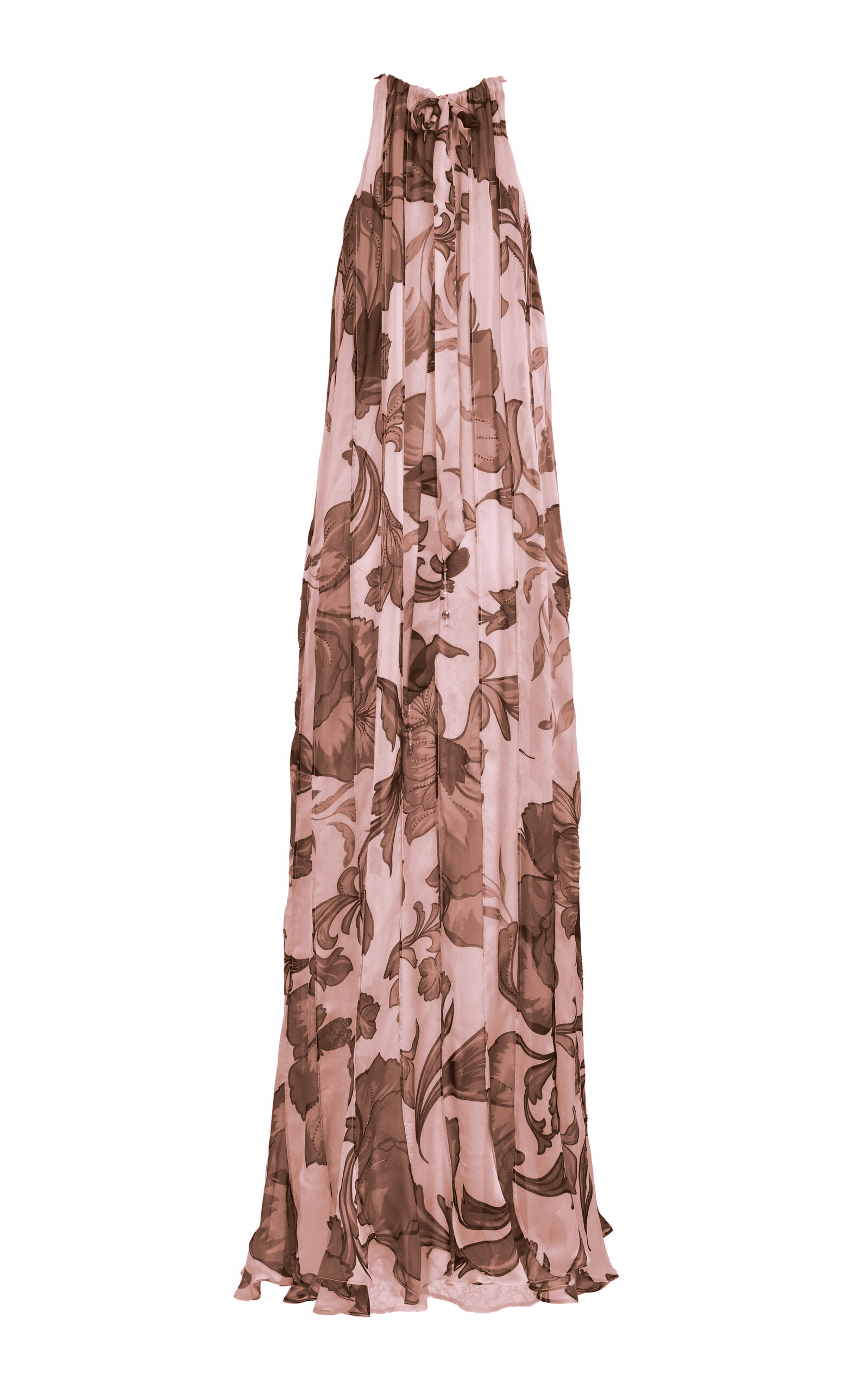 Ivy Pink Silk Dress
