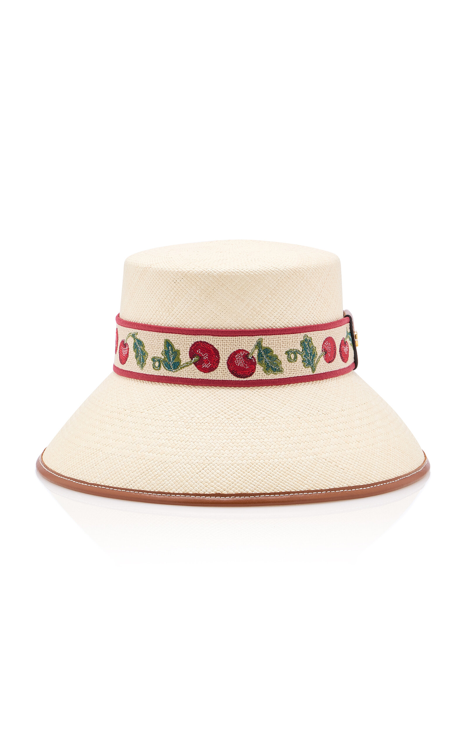 Valentino Garavani Cherryfic Woven Bucket Hat - Moda Operandi
