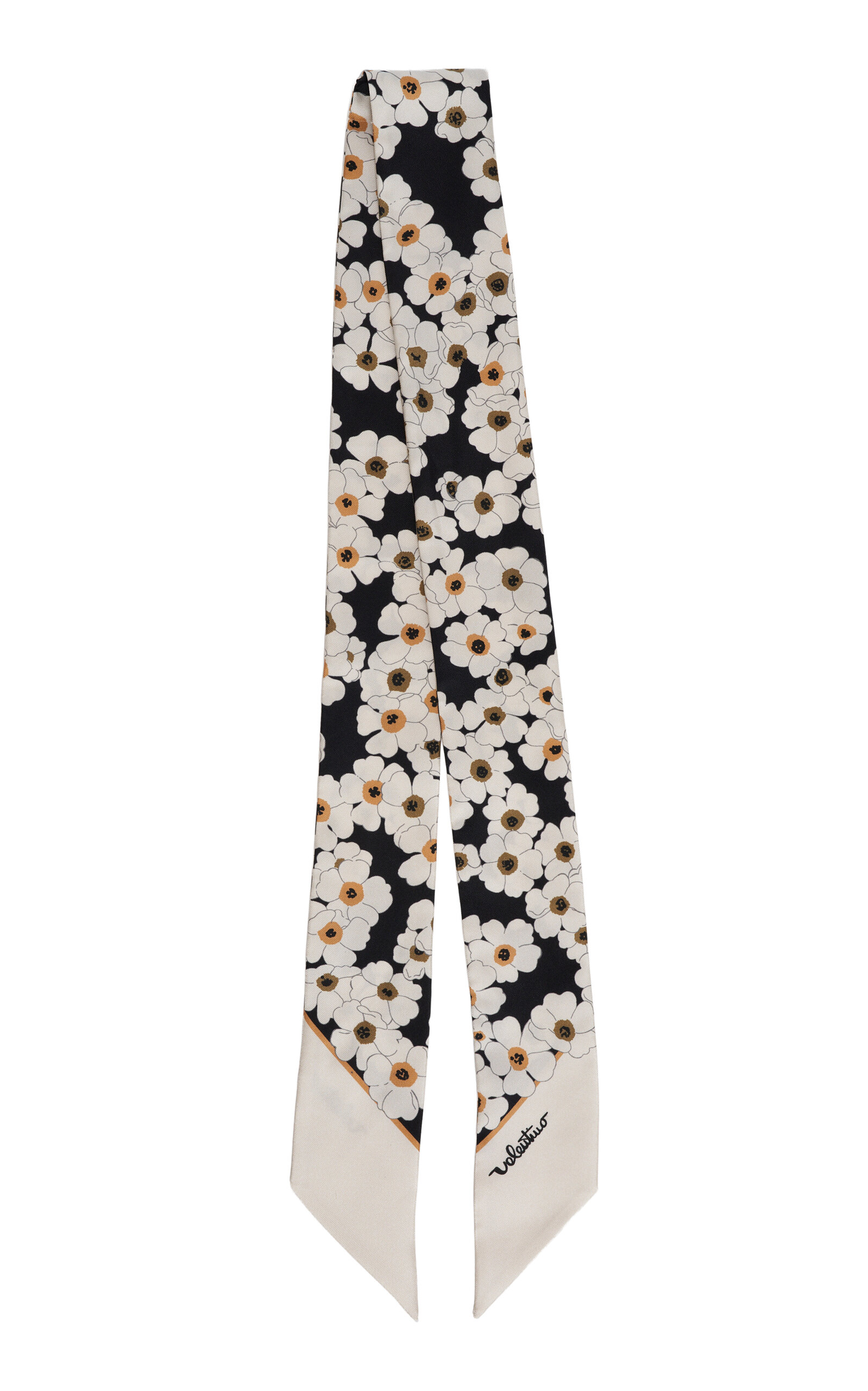 Valentino Garavani Apres L'Hiver Silk Bandeau Scarf