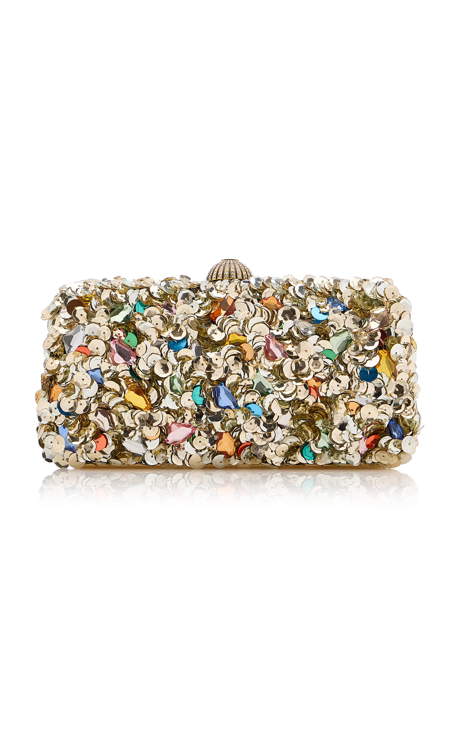 Valentino Garavani Carry Secrets Minaudiere Sequinned Clutch