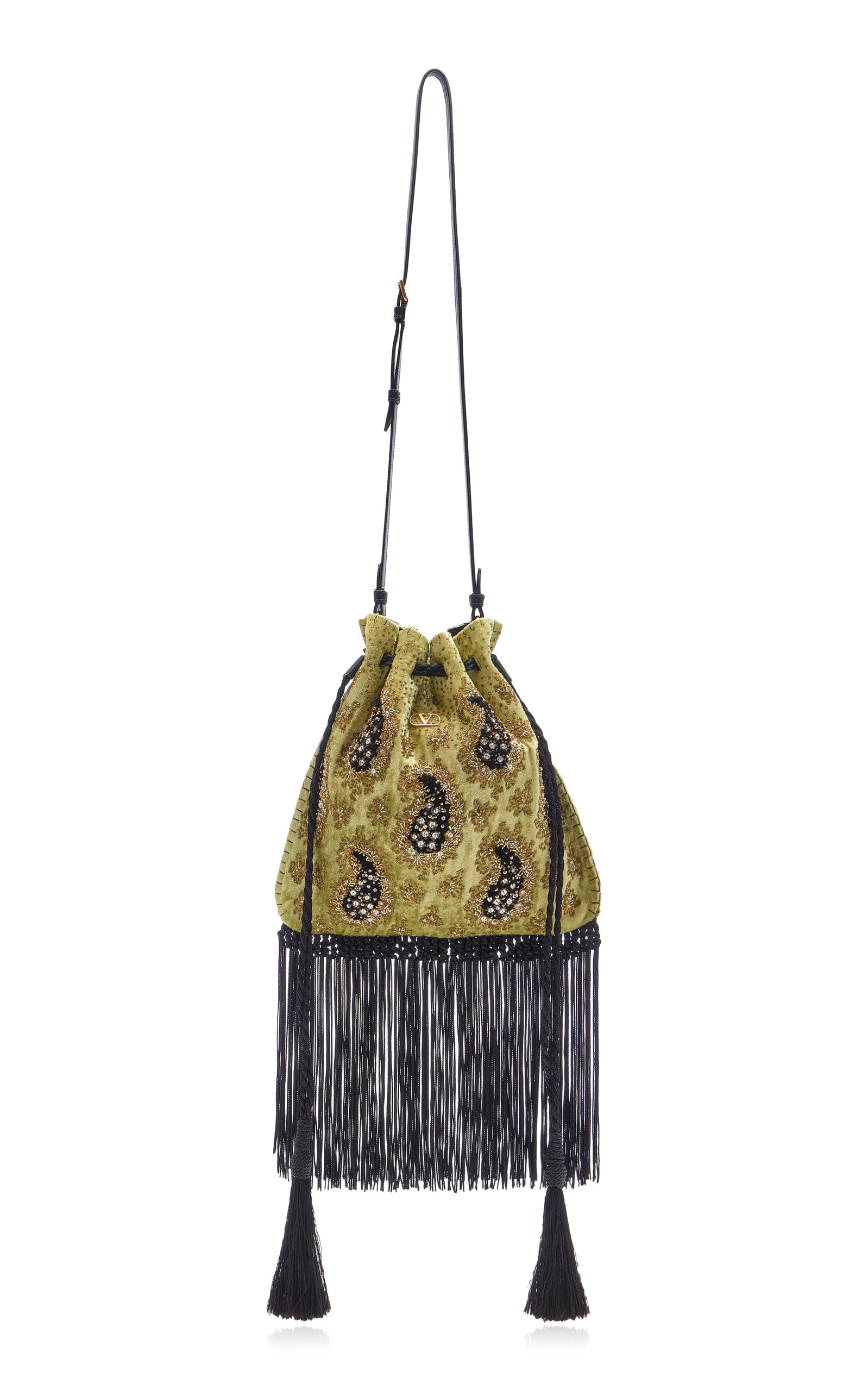 Valentino Garavani Nellcôte Velvet Crossbody Bag