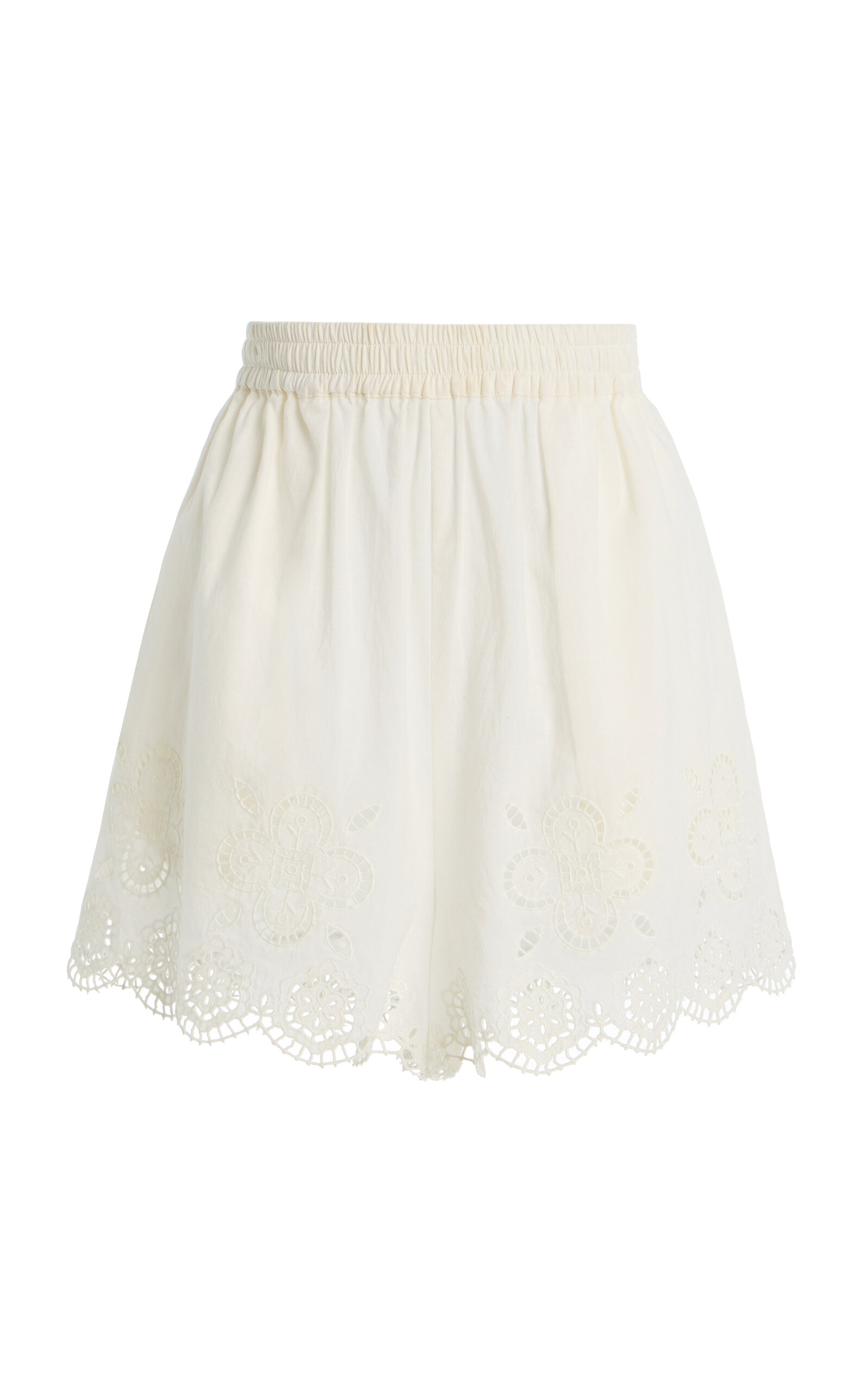 Sea Babette Eyelet Cotton Shorts