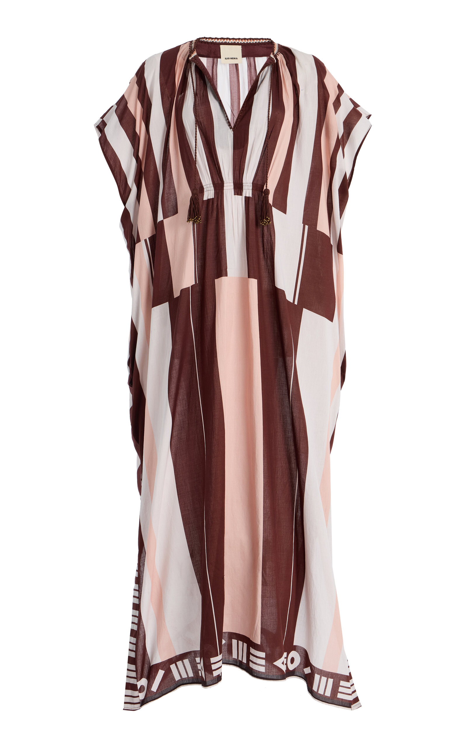 Ilio Nema Thaddeus Cotton-Voile Caftan Dress