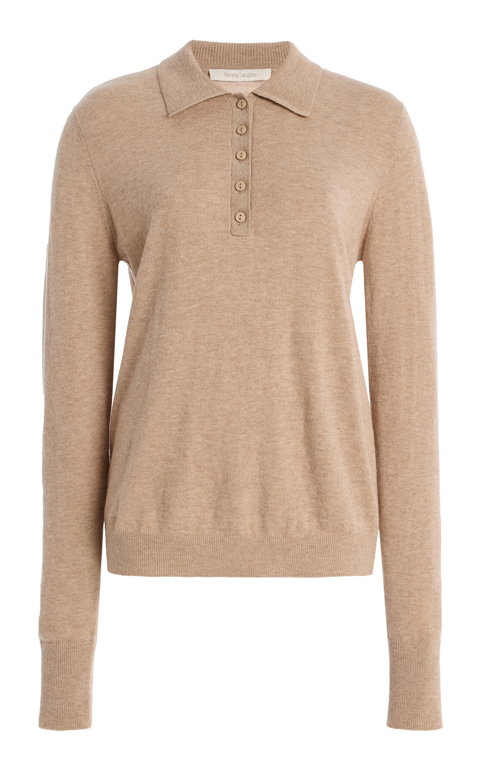The Cleo Wool-Cashmere Top