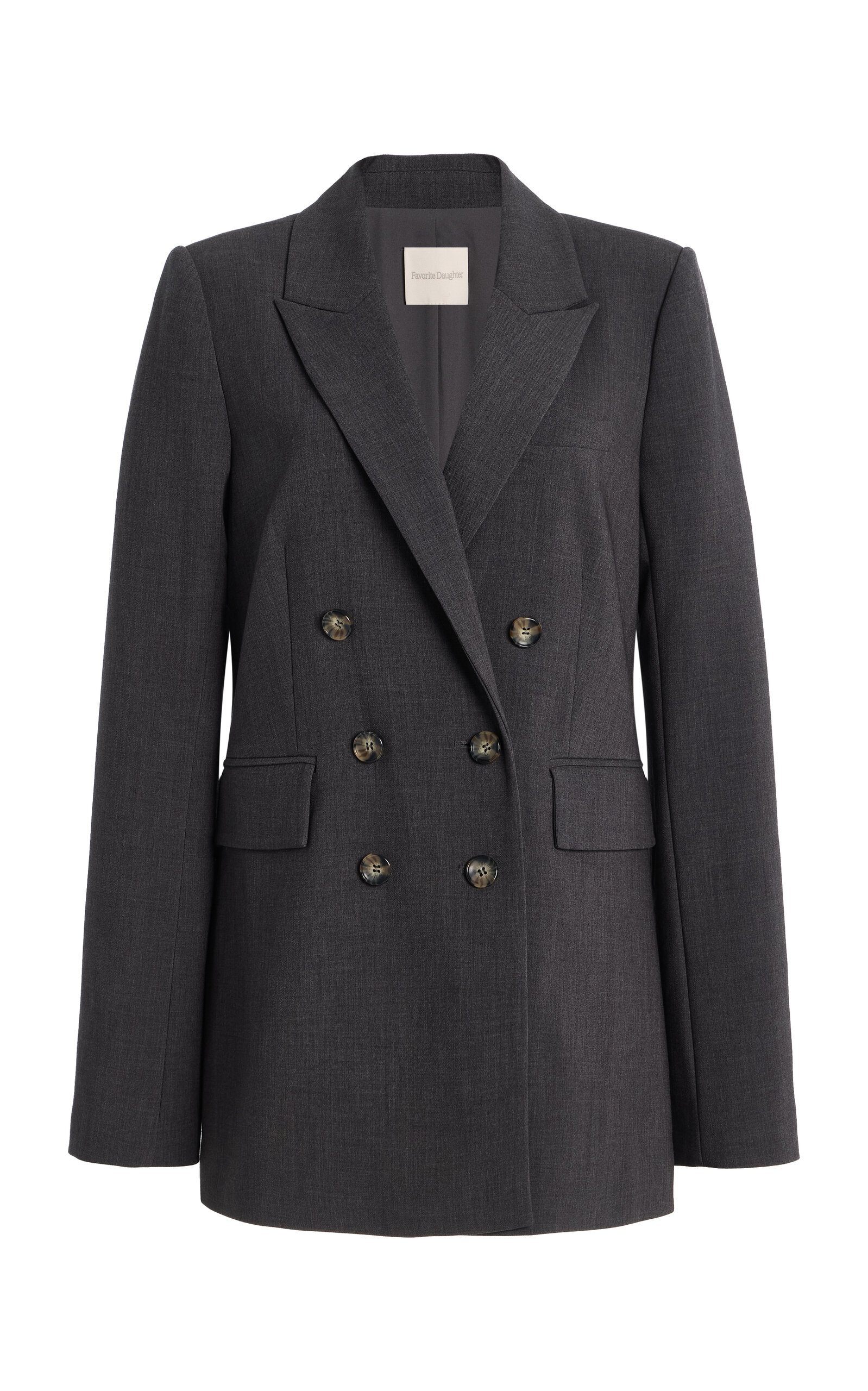 Favorite Daughter The Phoebe Blazer In Gray