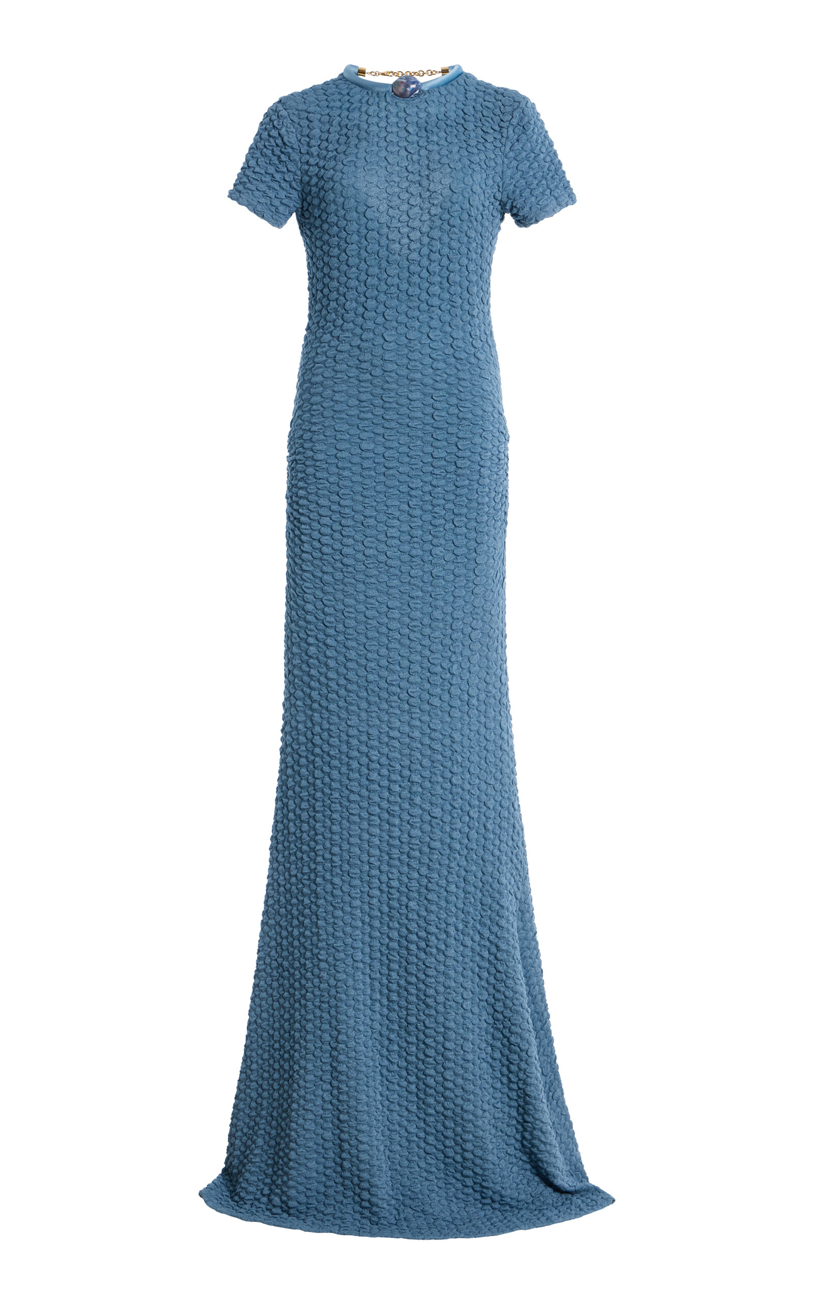 Silvia Tcherassi Exclusive Yara Knit Maxi Dress