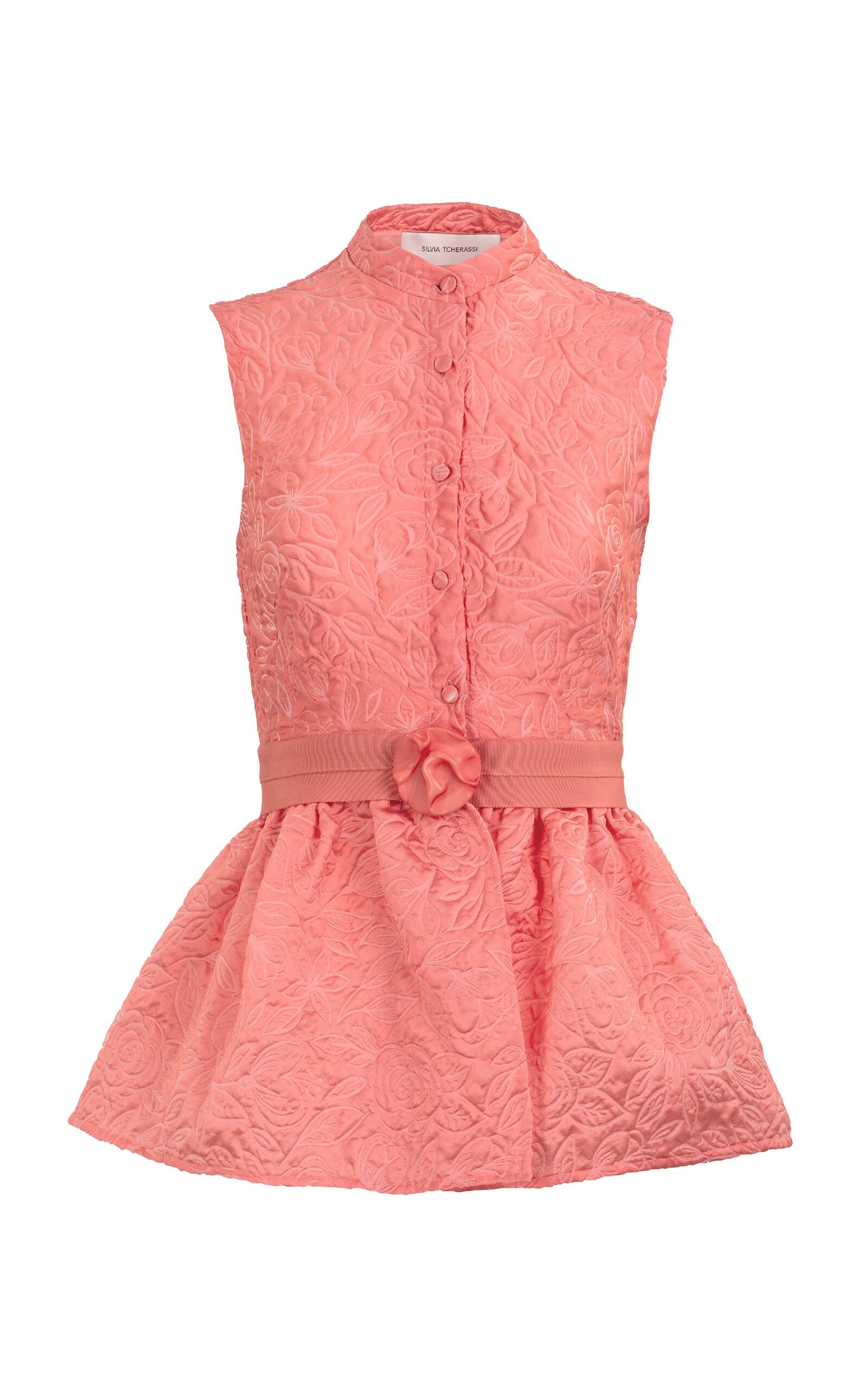 Silvia Tcherassi Colony Blouse In Pink