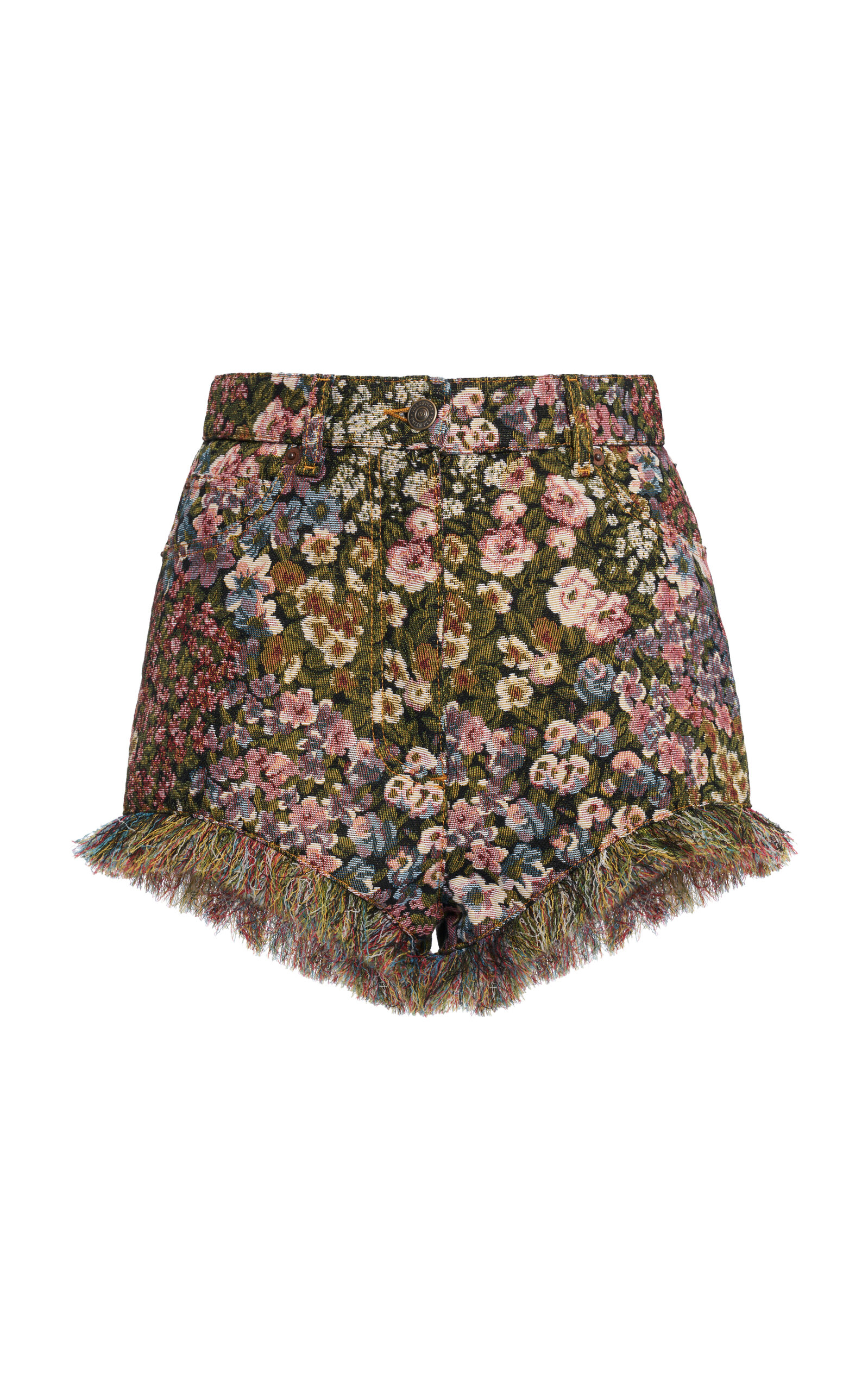 Valentino Garavani Apres L'Hiver Jacquard Shorts