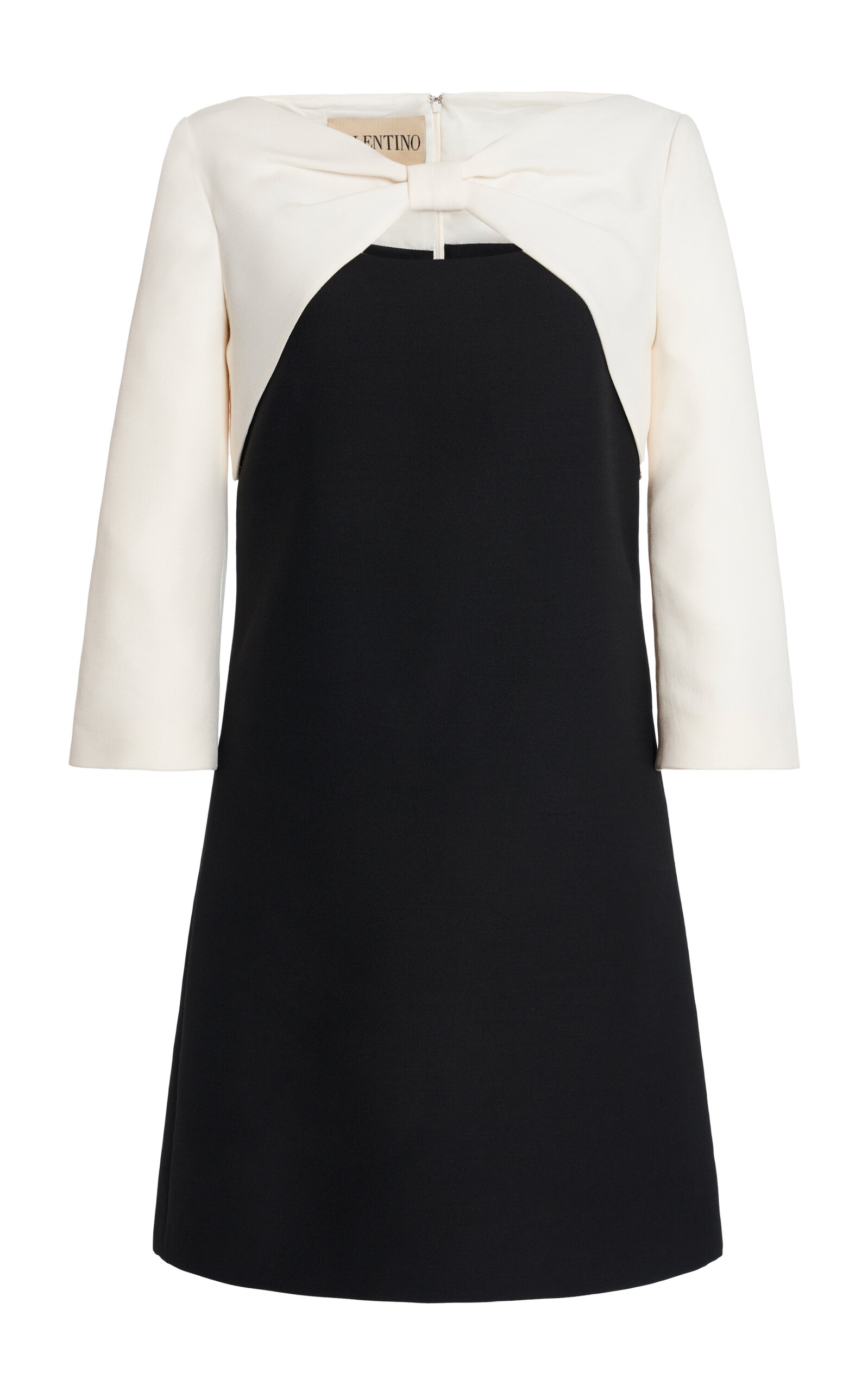 Valentino Garavani Couture Virgin-Wool Blend Mini Dress