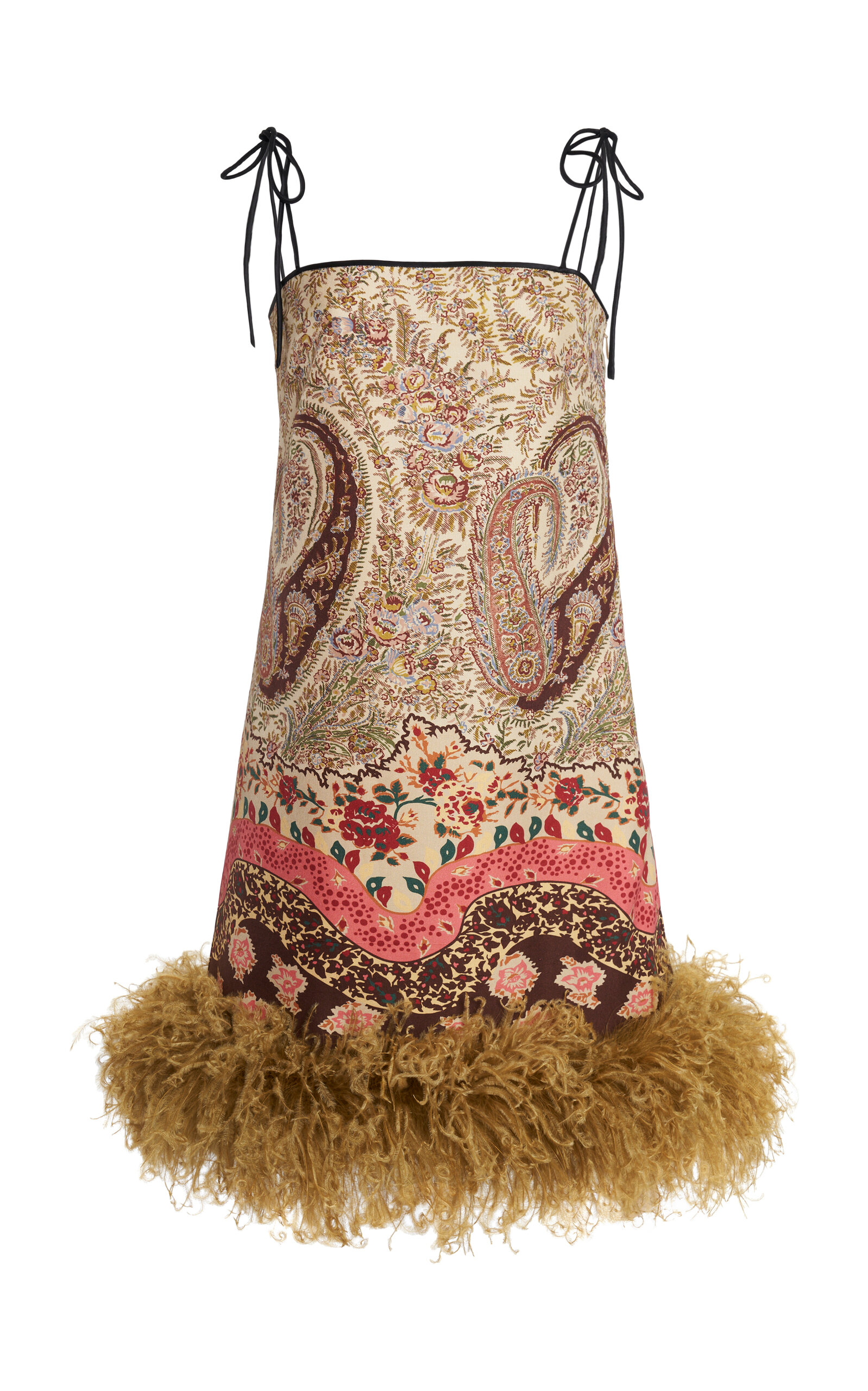 Valentino Garavani Voyage Imaginaire Silk Mini Dress