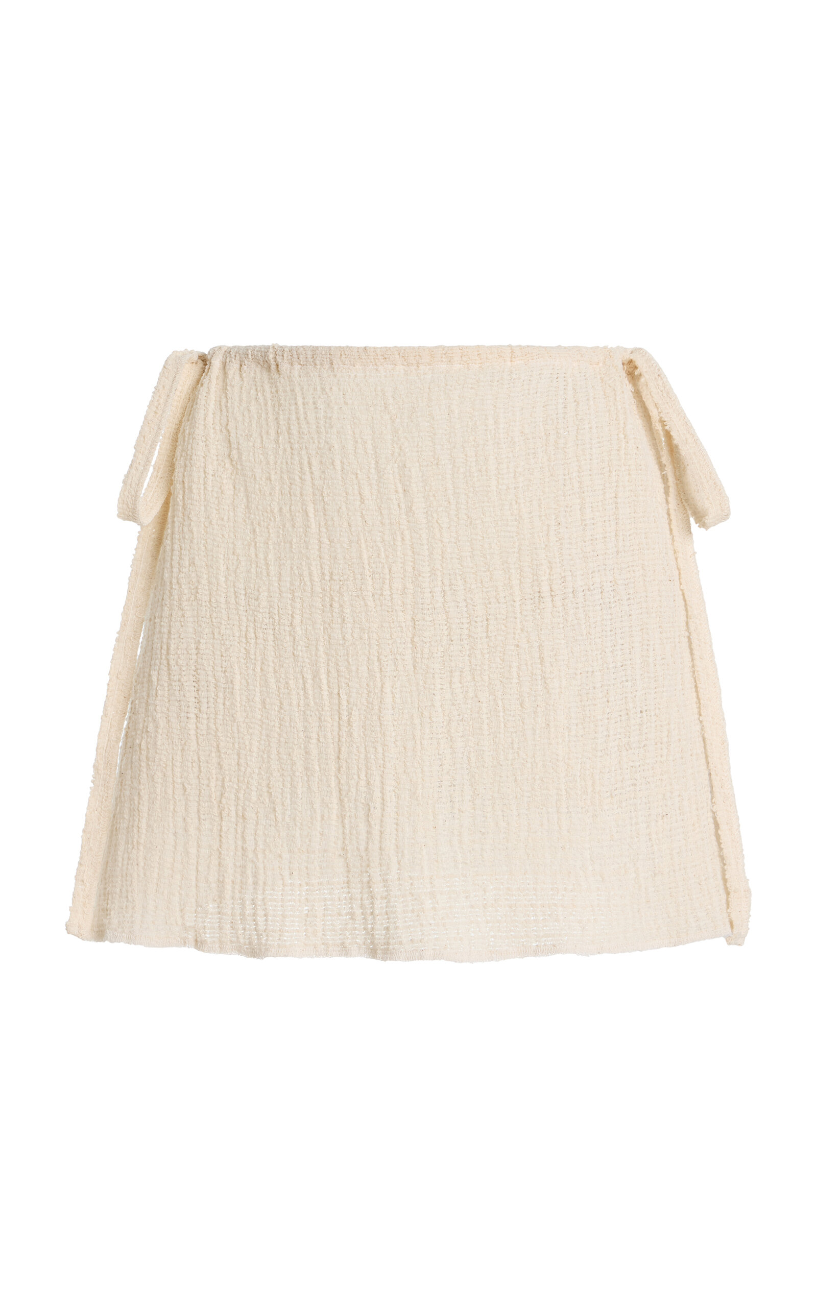 MARE PERPETUA Shine Cotton Mini Skirt