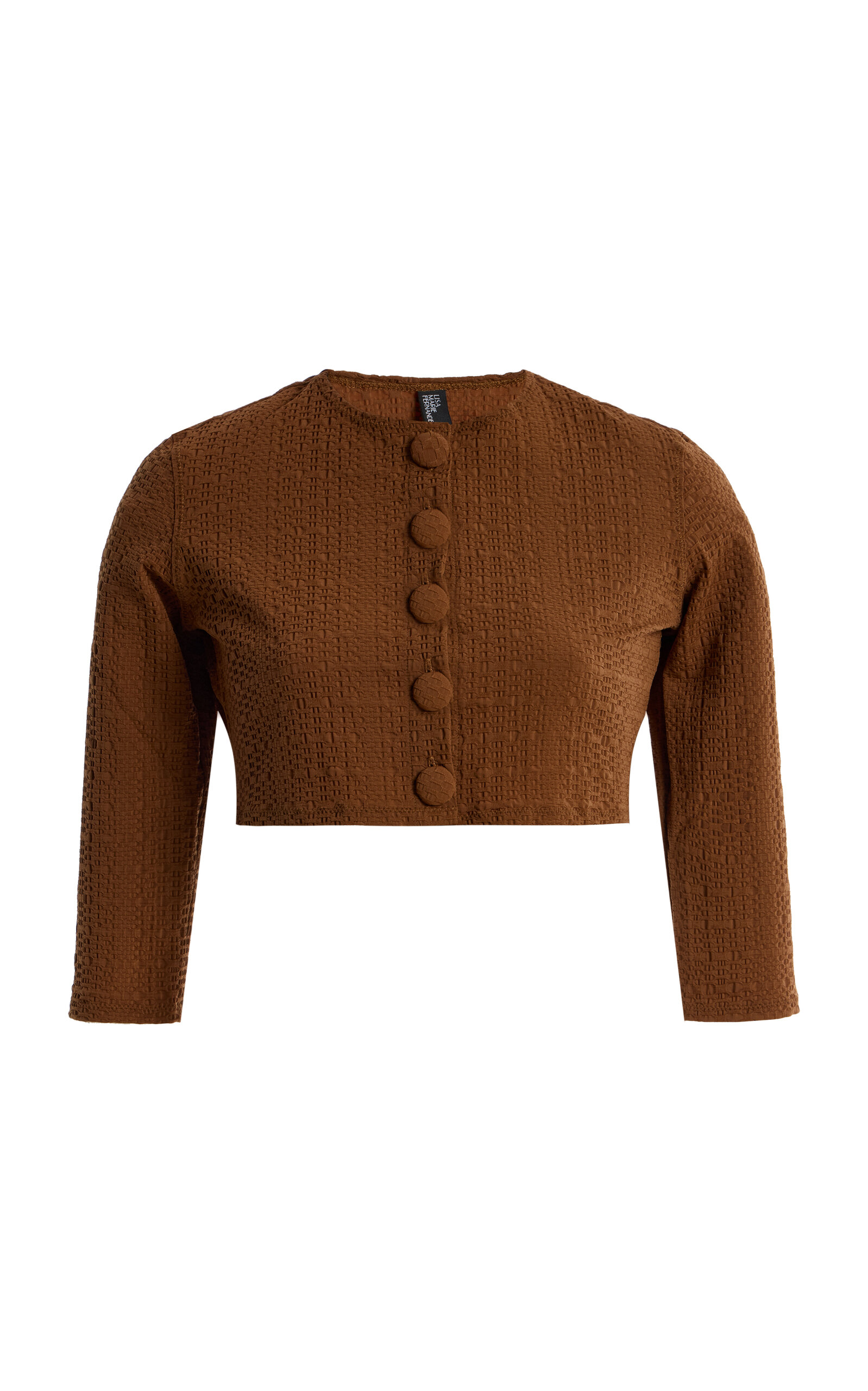 Lisa Marie Fernandez Seersucker Cardigan