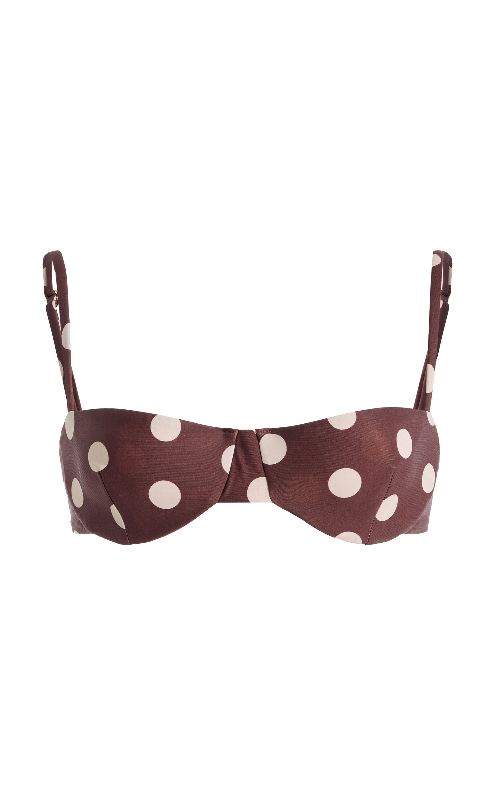 JUILLET SWIMWEAR Ingrid Polka Dot Bikini Top