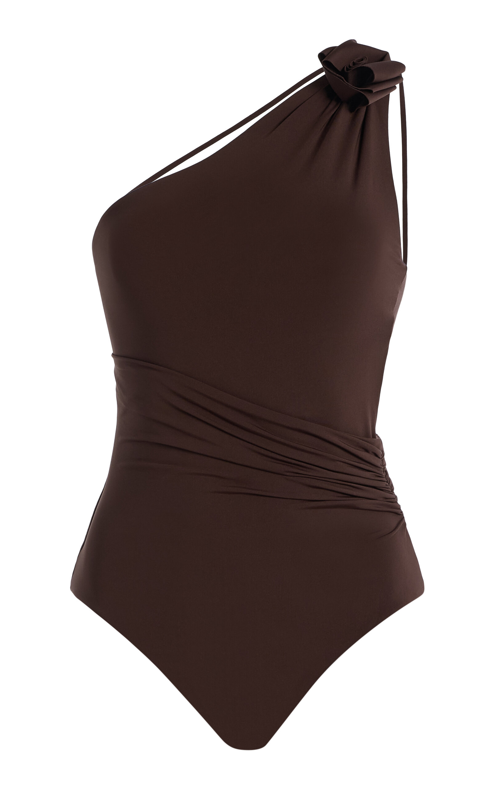 Maygel Coronel Exclusive Ecos One-piece Swimsuit In Brown