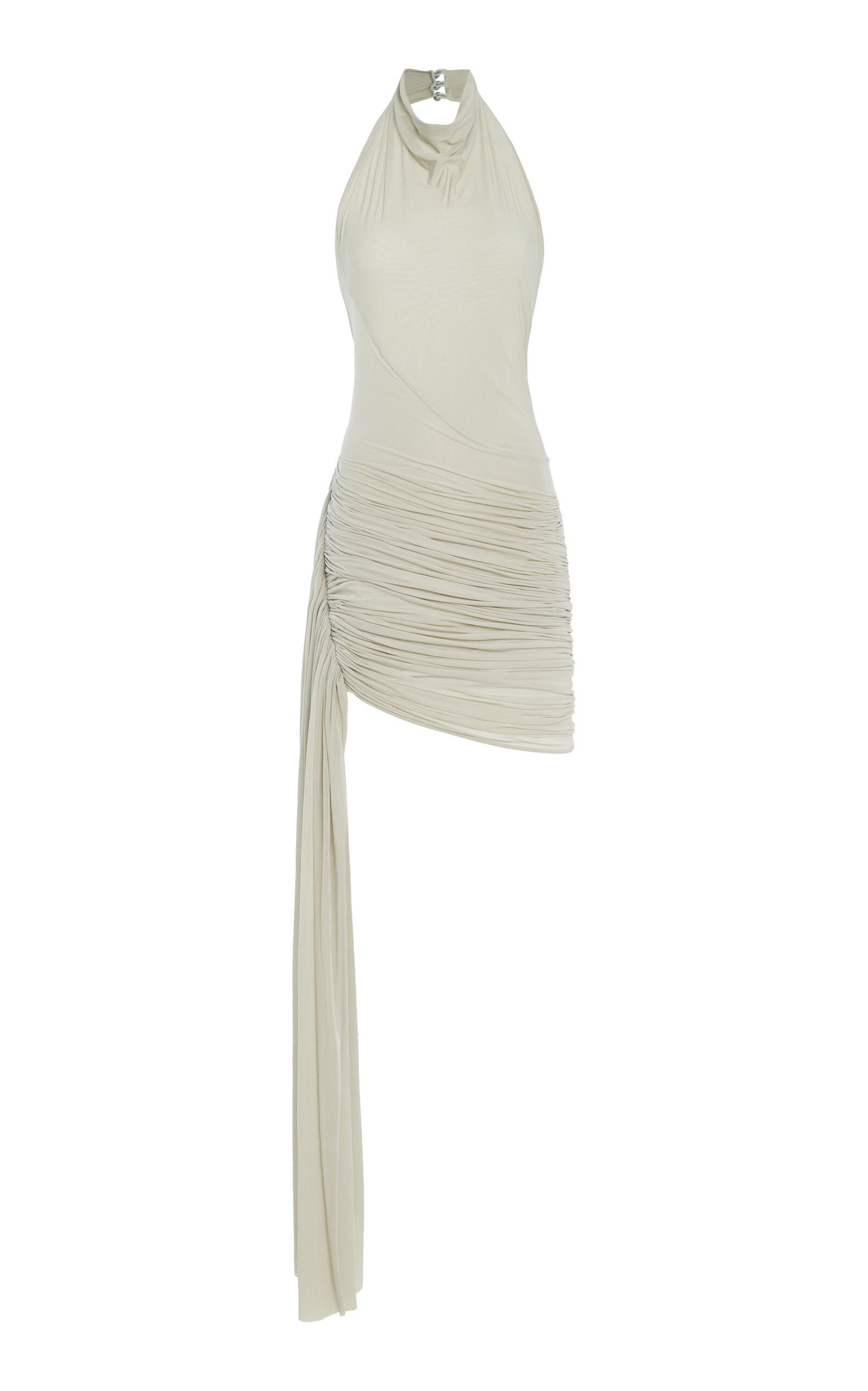 Maygel Coronel Villa Jersey Mini Halter Dress