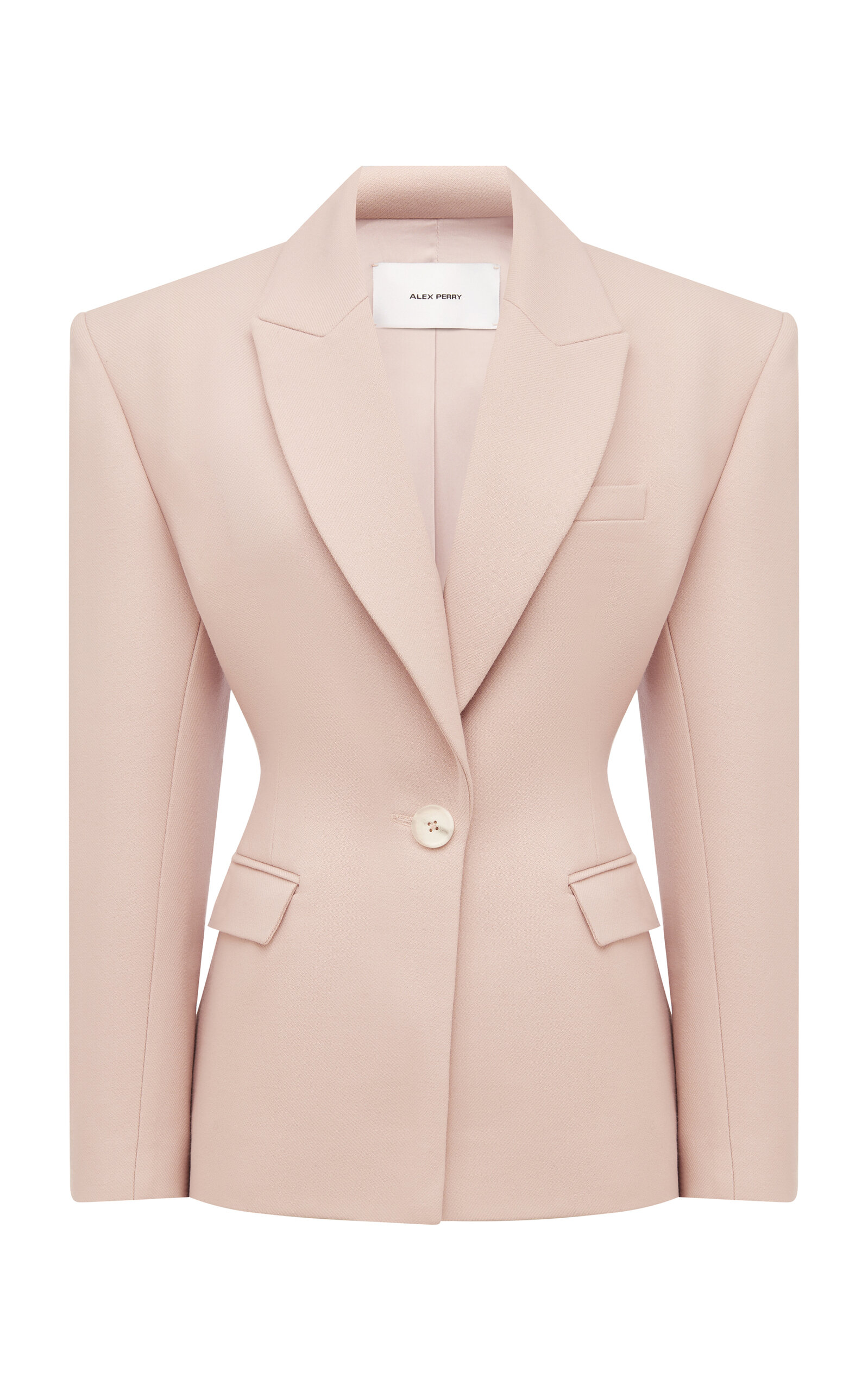 Alex Perry Contour Wool Blazer