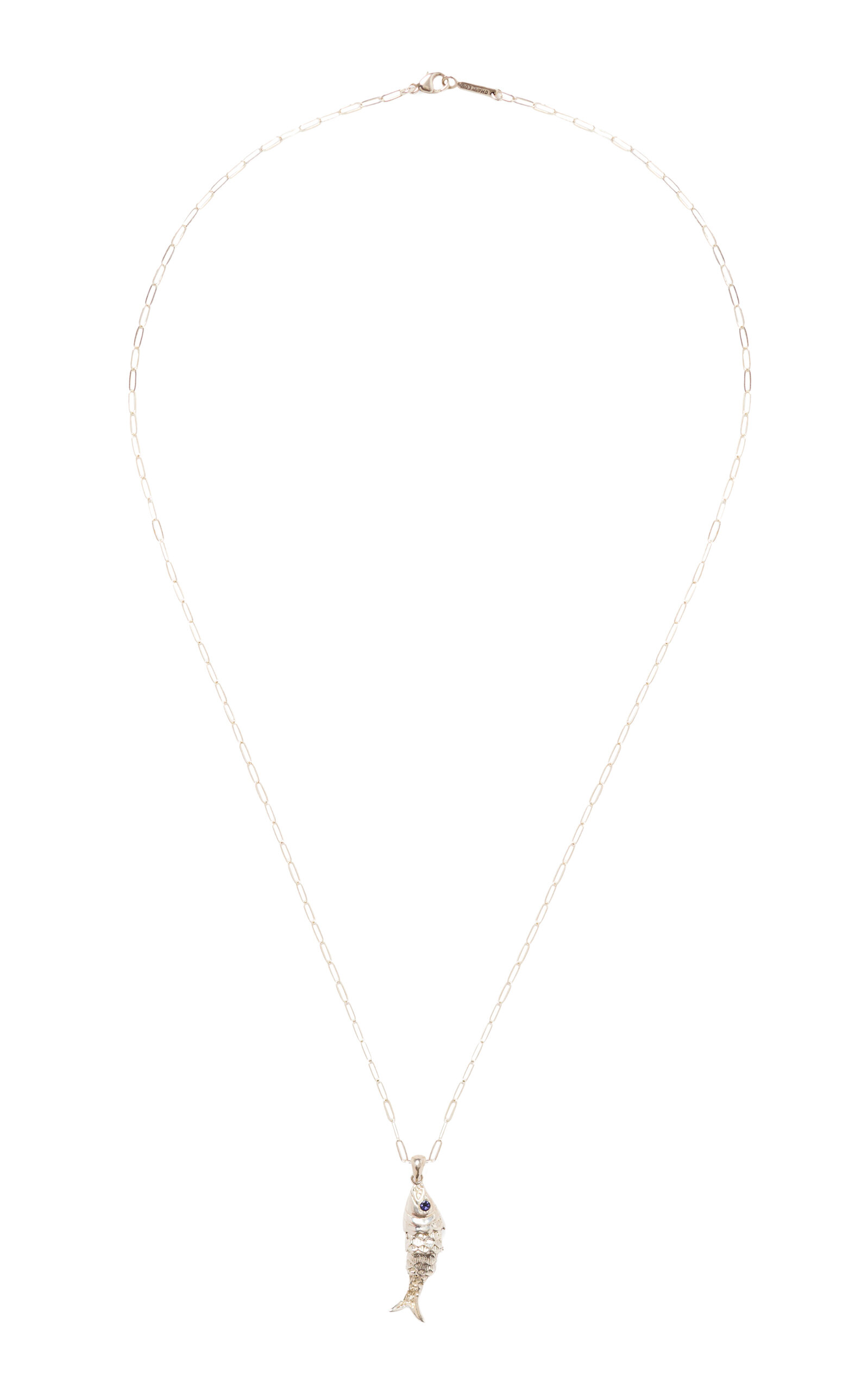 Koi Sterling Silver Topaz Necklace