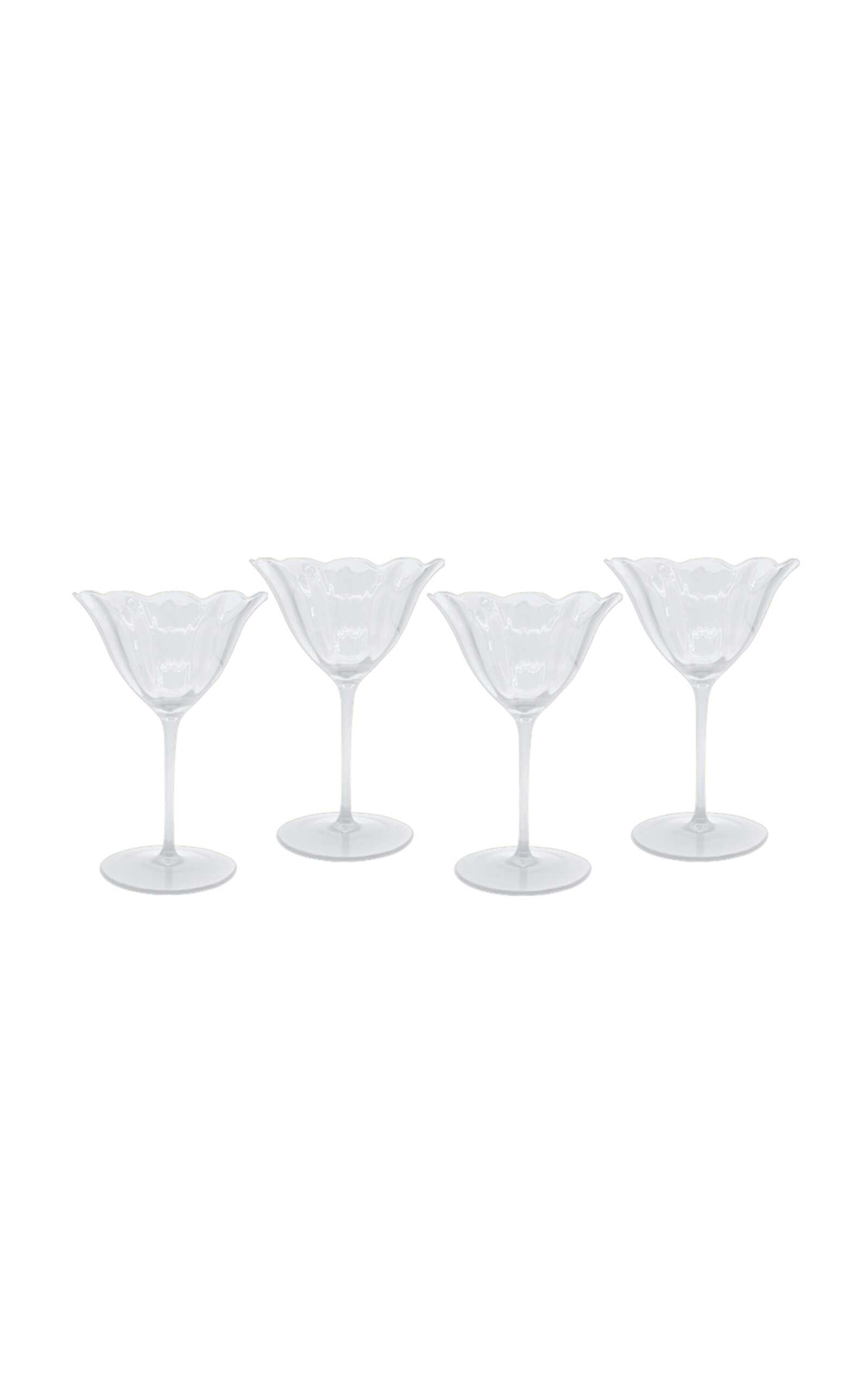 Duggan Society Lily Clear Wine Glass (Set Of 4) - Clear