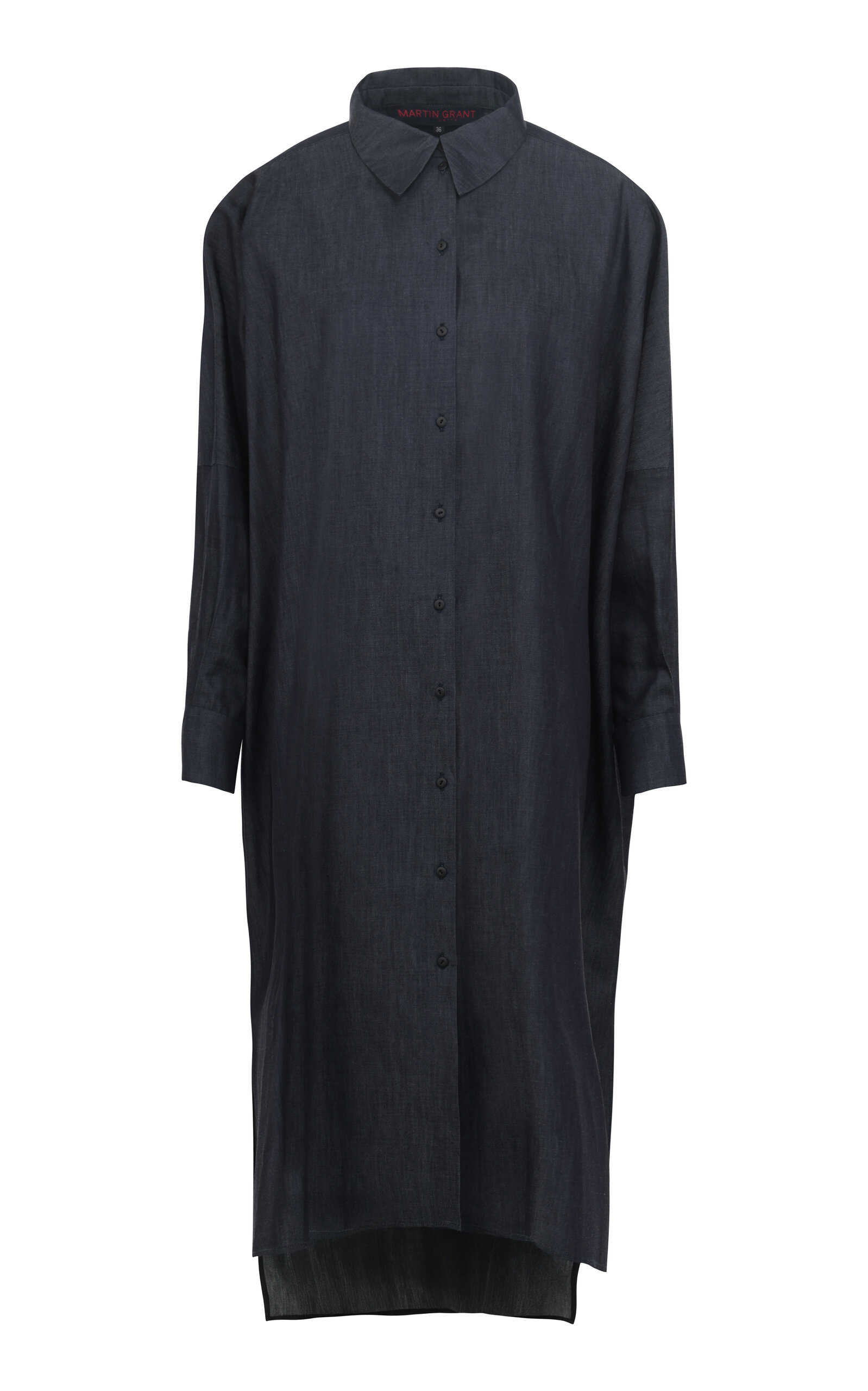 Oversized Cotton Shirt Dress