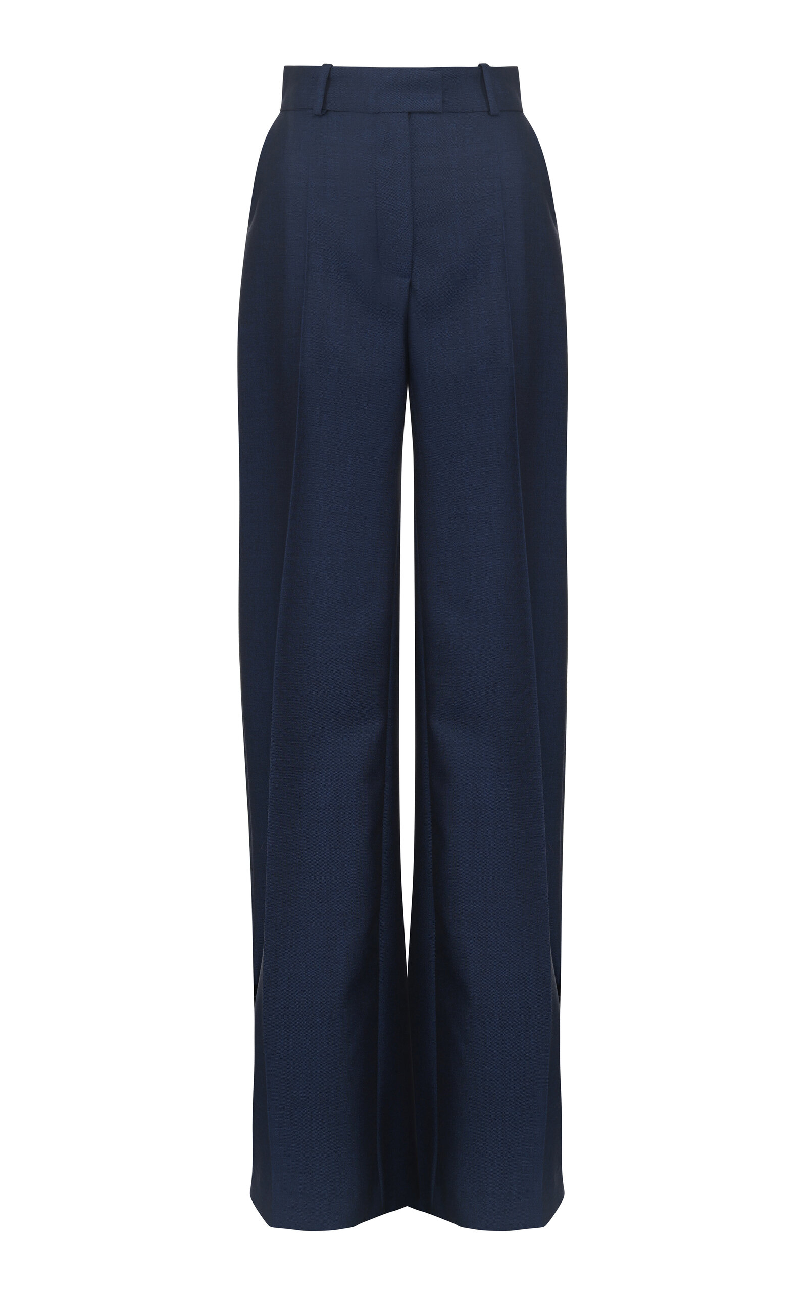 Martin Grant Wide Leg Wool Pants - Women's Clothing