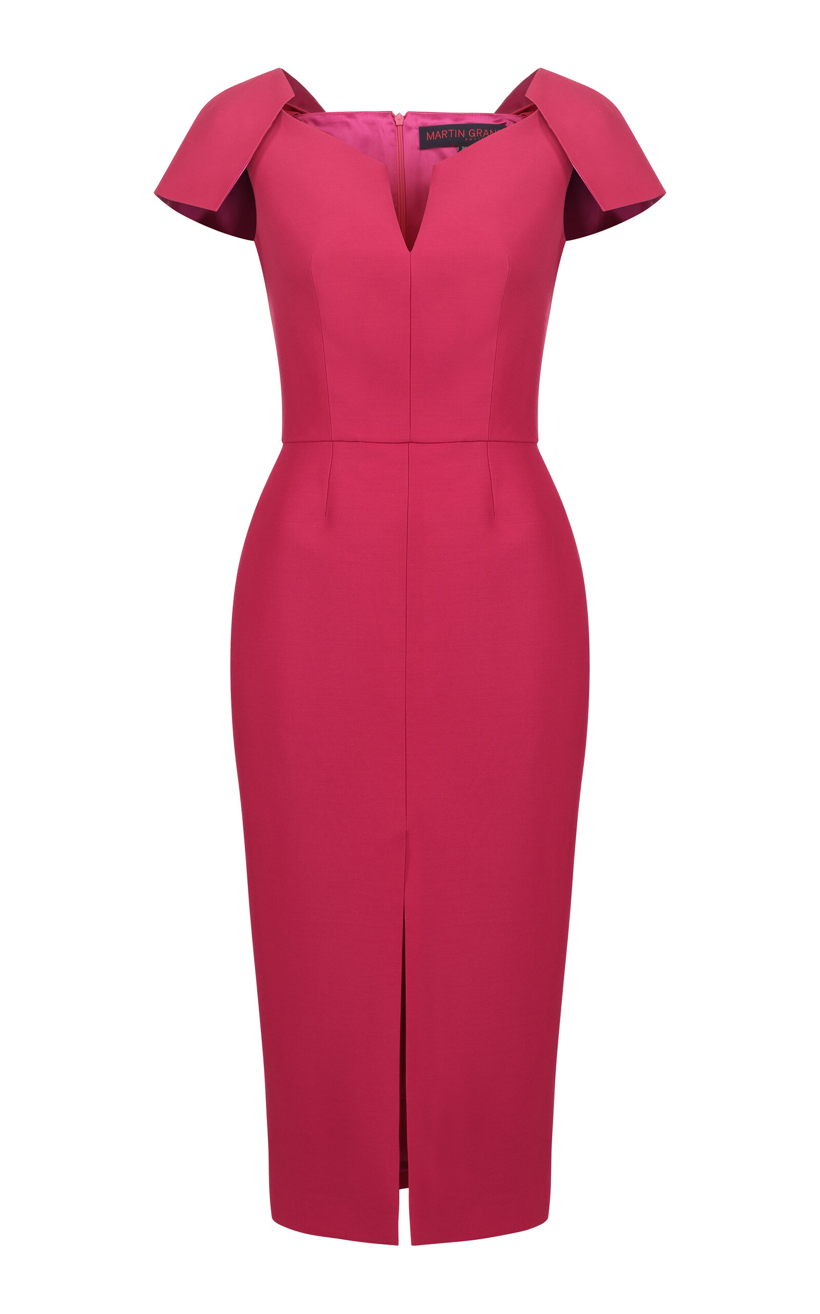 Structured Slit Dress