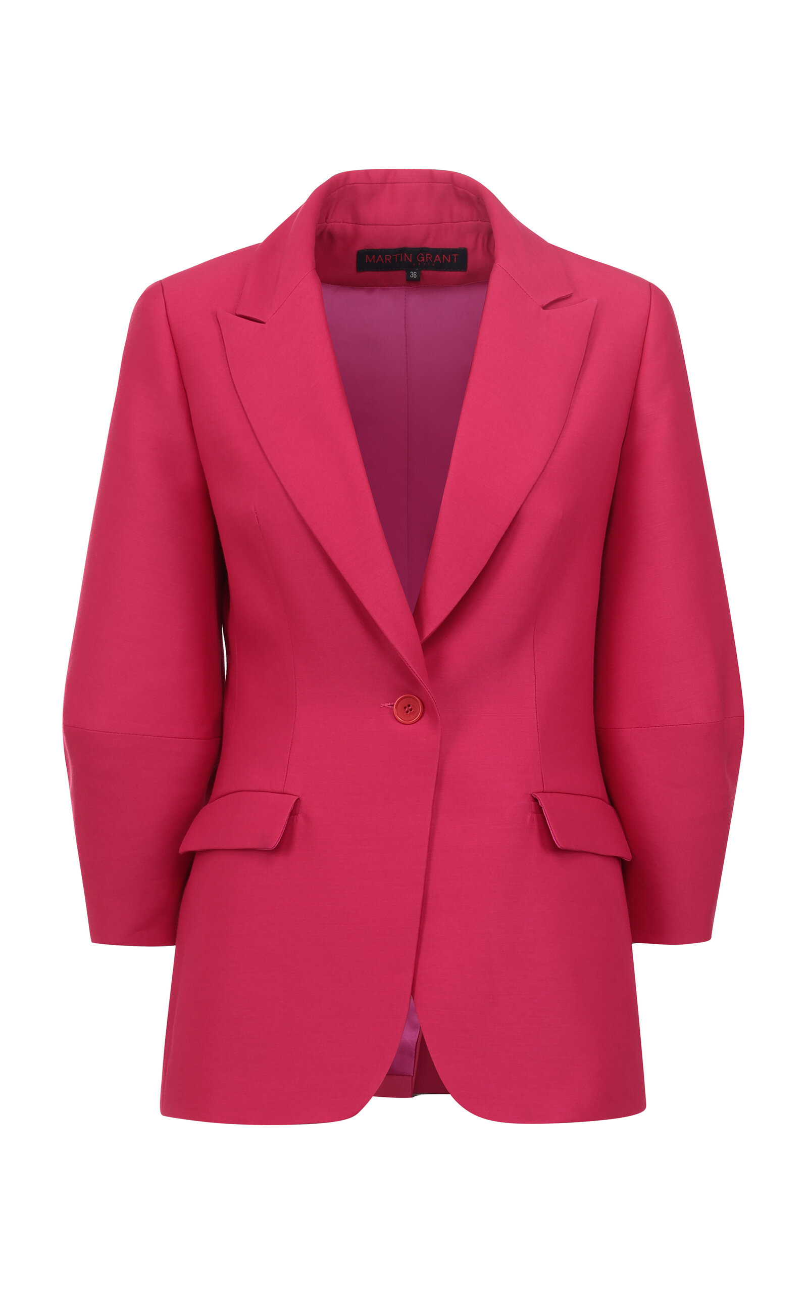 Diamon Sleeve Wool Jacket