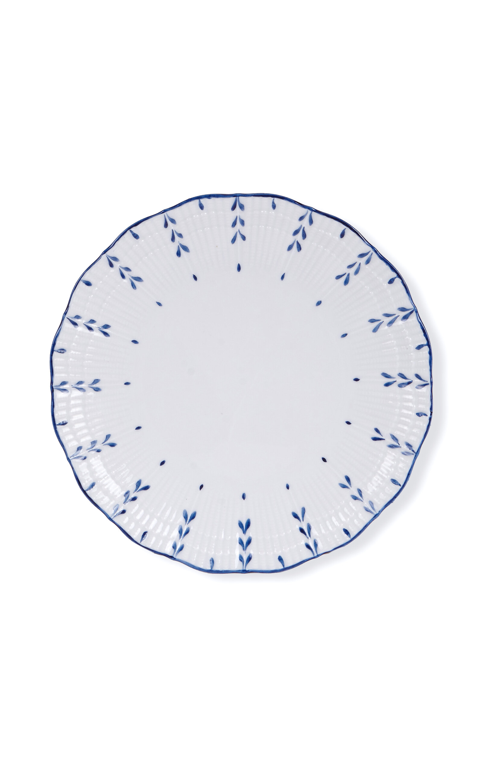 Molecot Dinner Plate Coral Blue - Navy