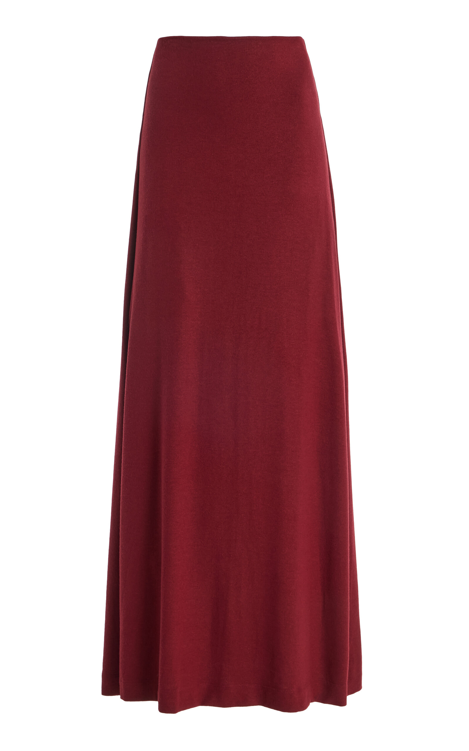 Leset Lauren High-Waist Jersey Maxi Skirt